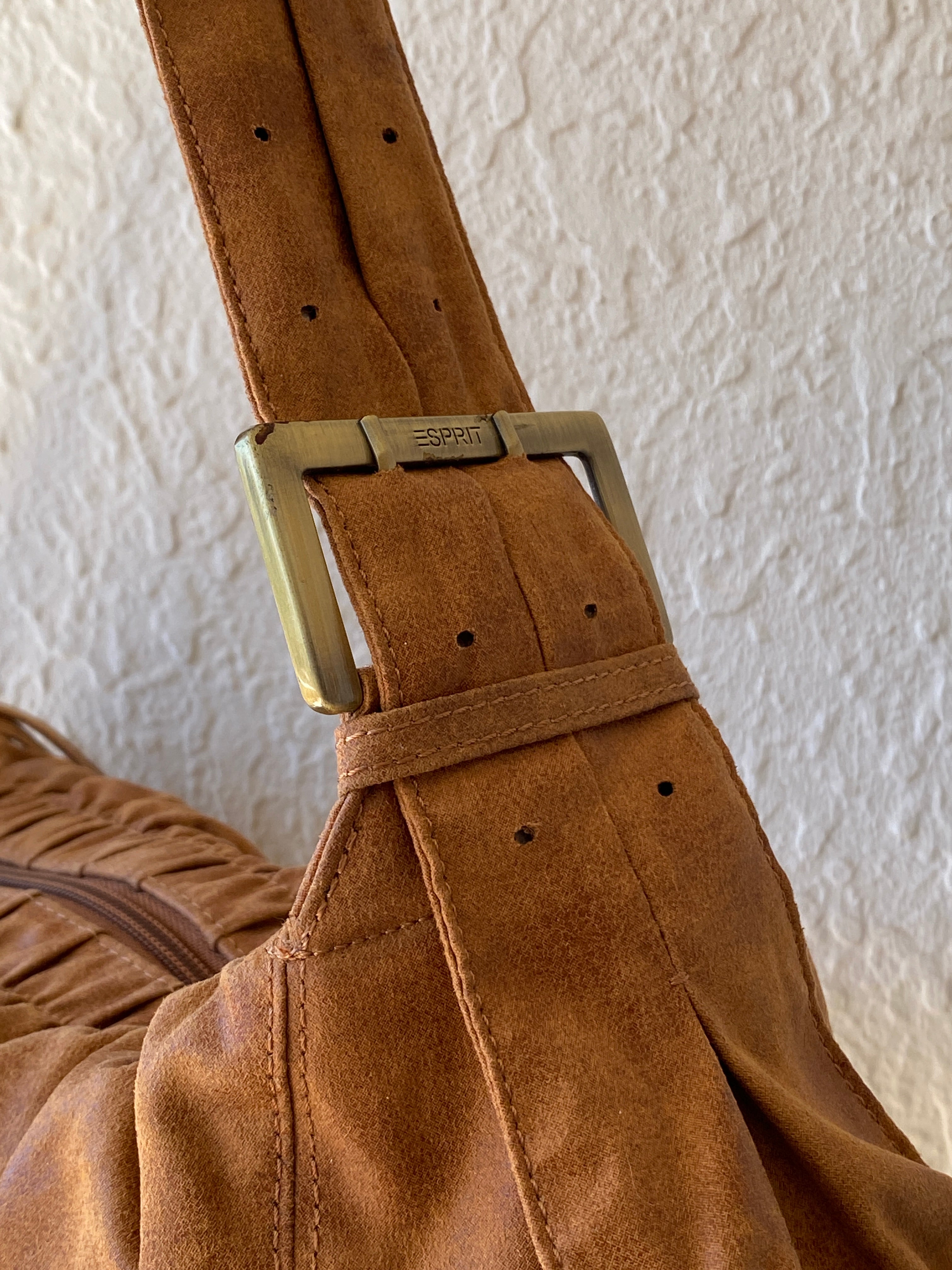 00s Y2K Esprit Camel Shoulder Bag - Balagan Vintage Shoulder Bag 00s, 90s, bag, NEW IN, shoulder bag, Y2K