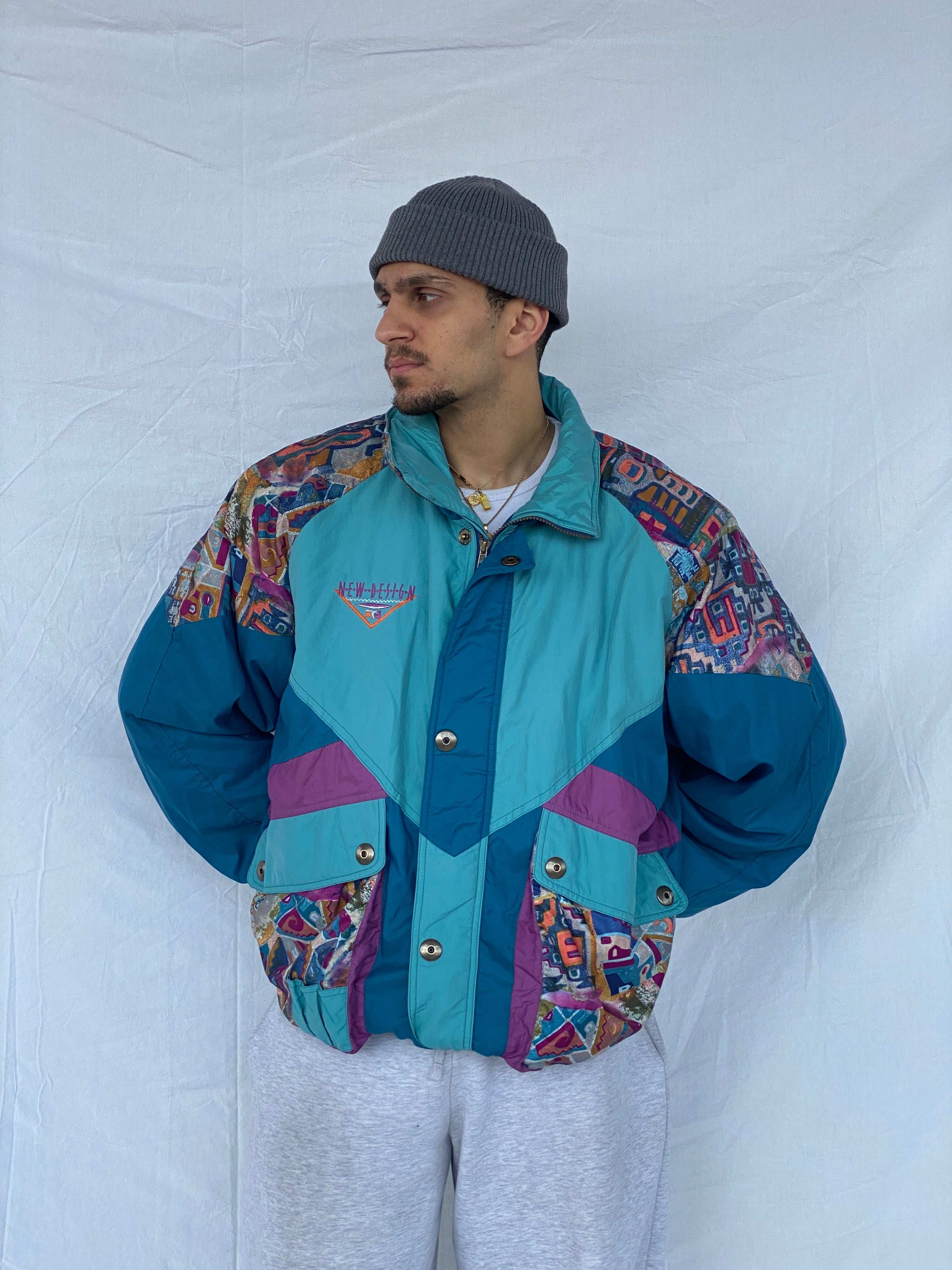 Vintage 80s windbreaker jacket