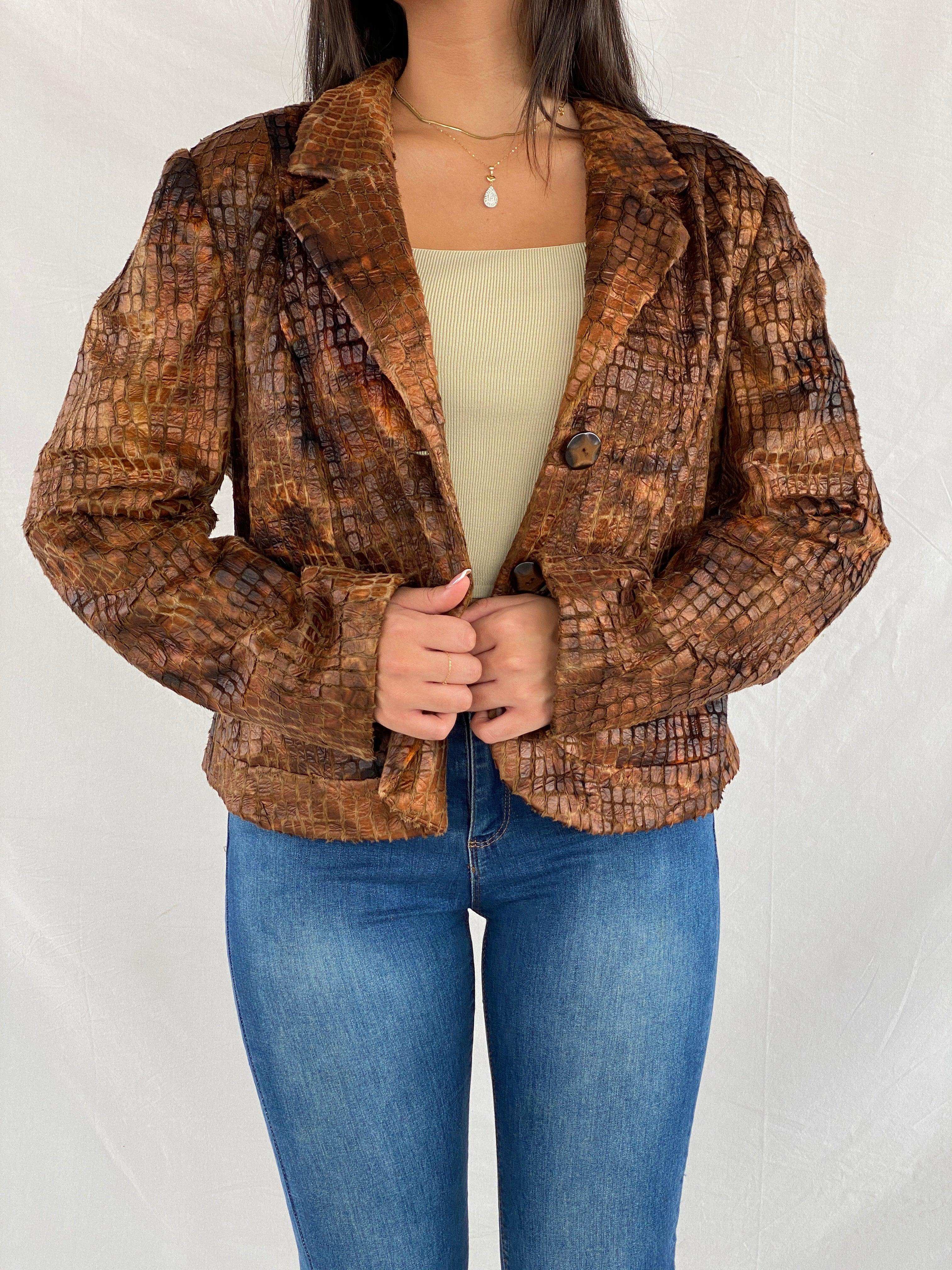 Vintage Lena Gabrielle NY Brown Blazer - Balagan Vintage Blazer 00s, 90s, blazer, brown, NEW IN, Rama