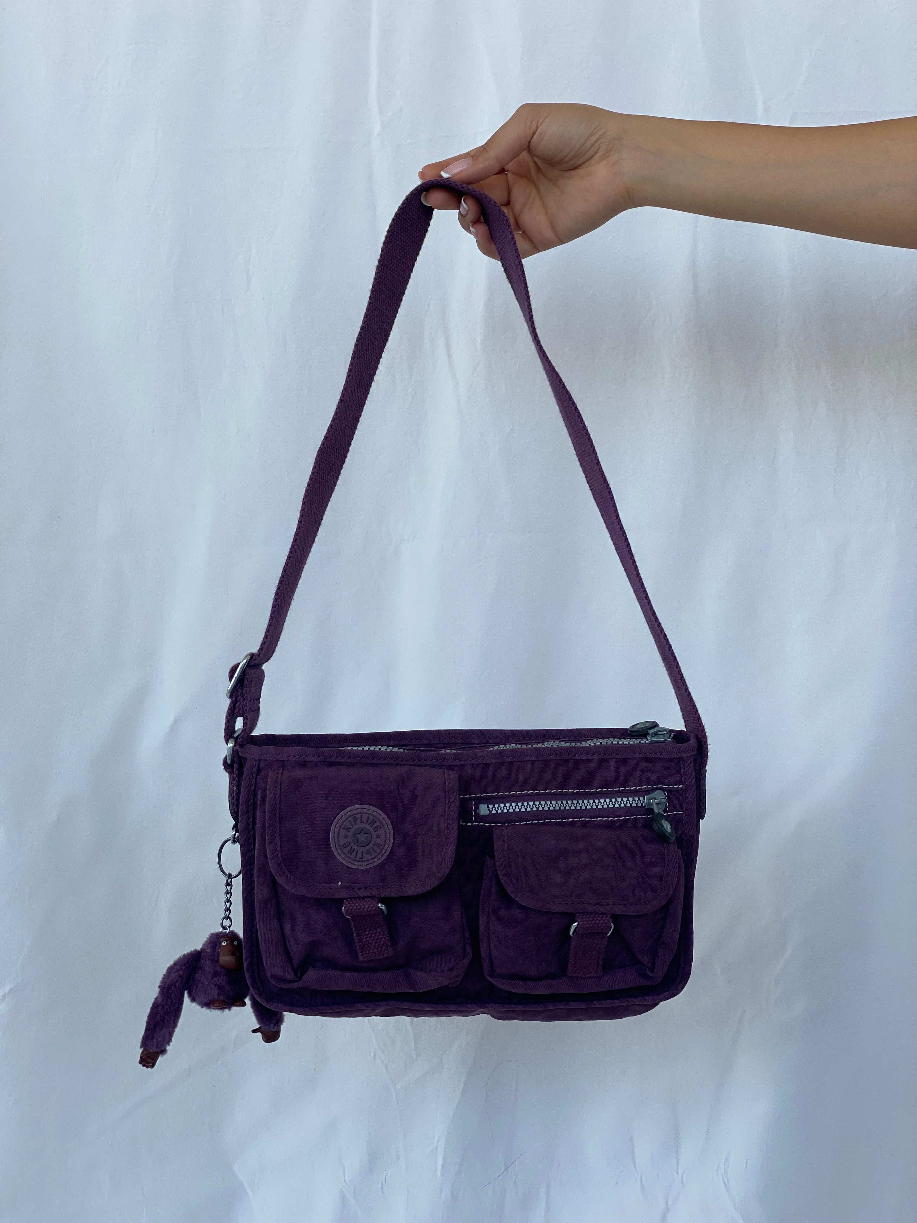 Kipling Purple Crossbody Bag - Balagan Vintage Cross Body Bag bag, NEW IN, shoulder bag