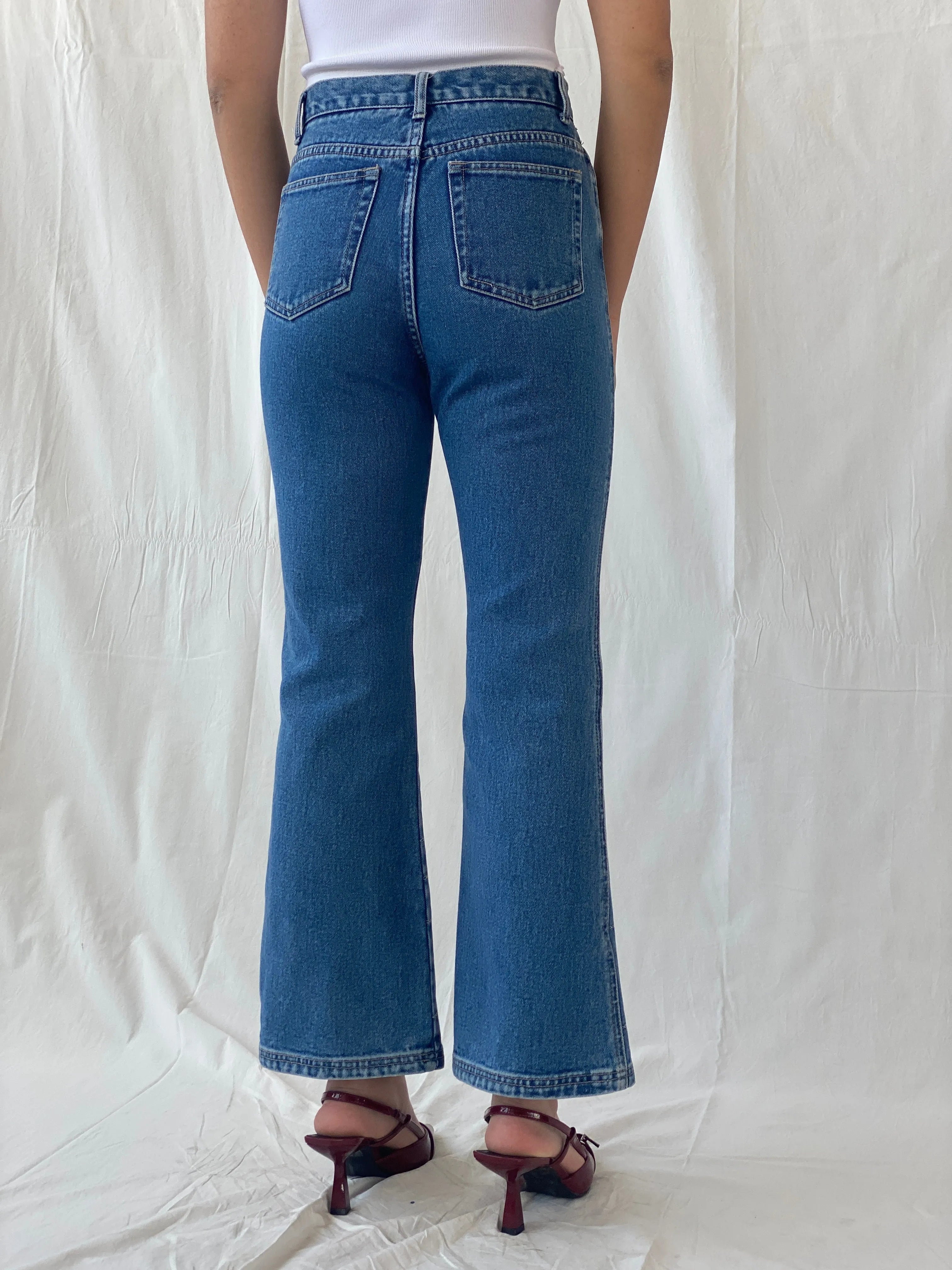 Vintage Y2K Arizona Embroidered Flower Design Women’s Jeans - 34EUR