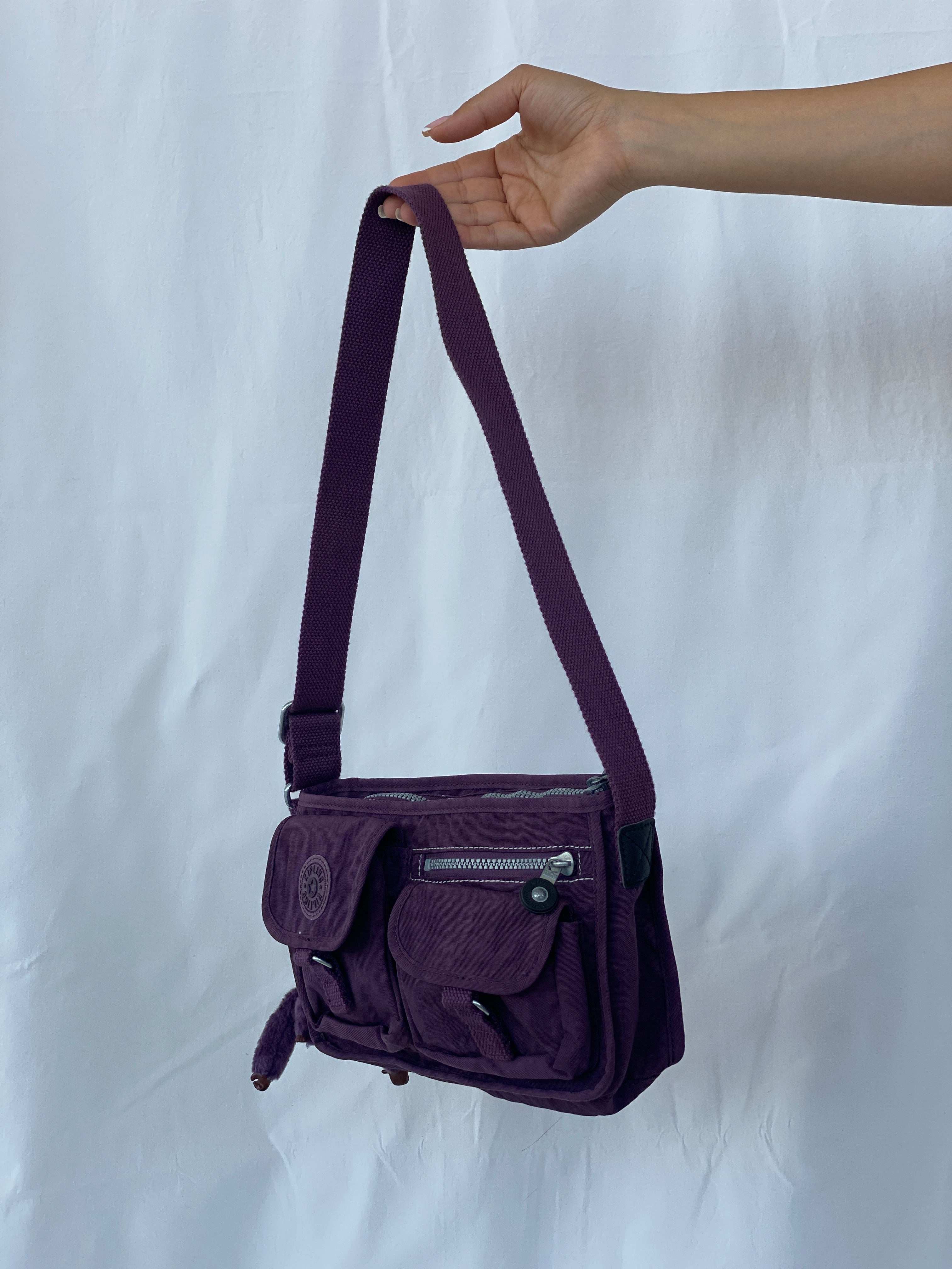 Kipling Purple Crossbody Bag - Balagan Vintage Cross Body Bag bag, NEW IN, shoulder bag