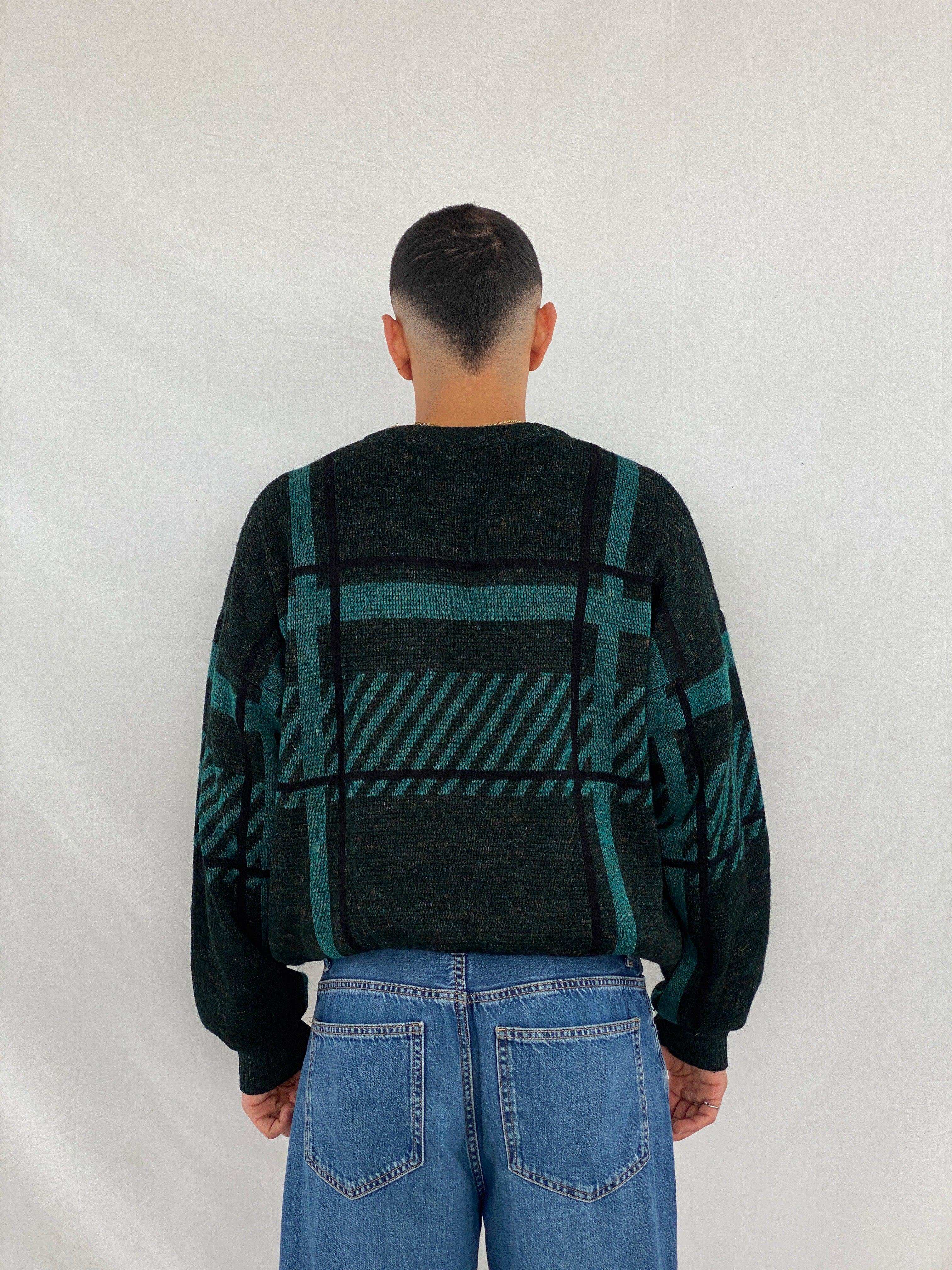 Vintage 90s Chewitt Knitted Sweater - Balagan Vintage Sweater 90s, Abdullah, knitted sweater, NEW IN, sweater, vintage sweater