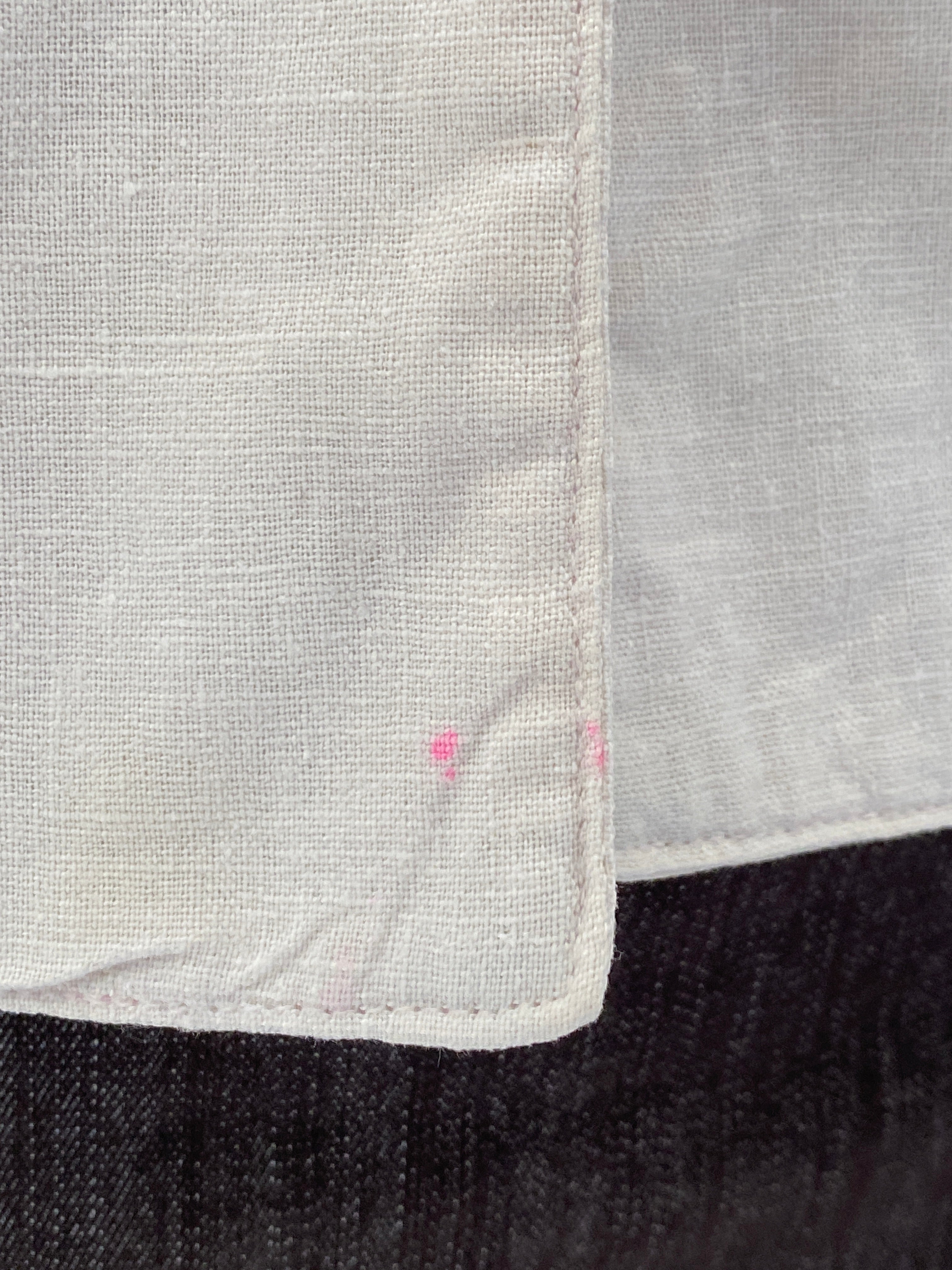 Vintage 90s Eagle’s Eye Ivory Linen Cotton Floral Embroidered Vest – S