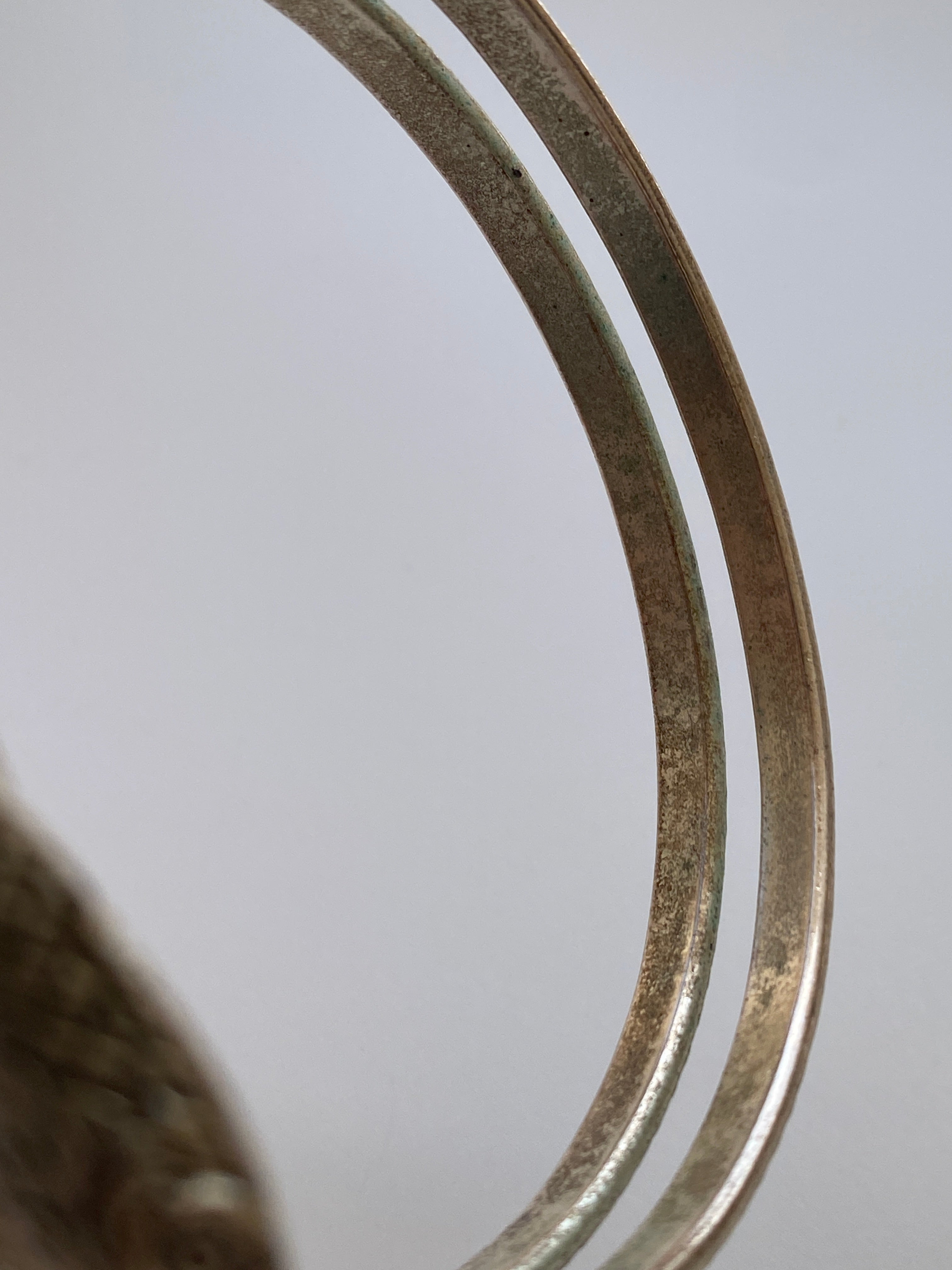 Vintage Silver Tone Double Snake Head Coil Wrap Bracelet Serpent Cuff