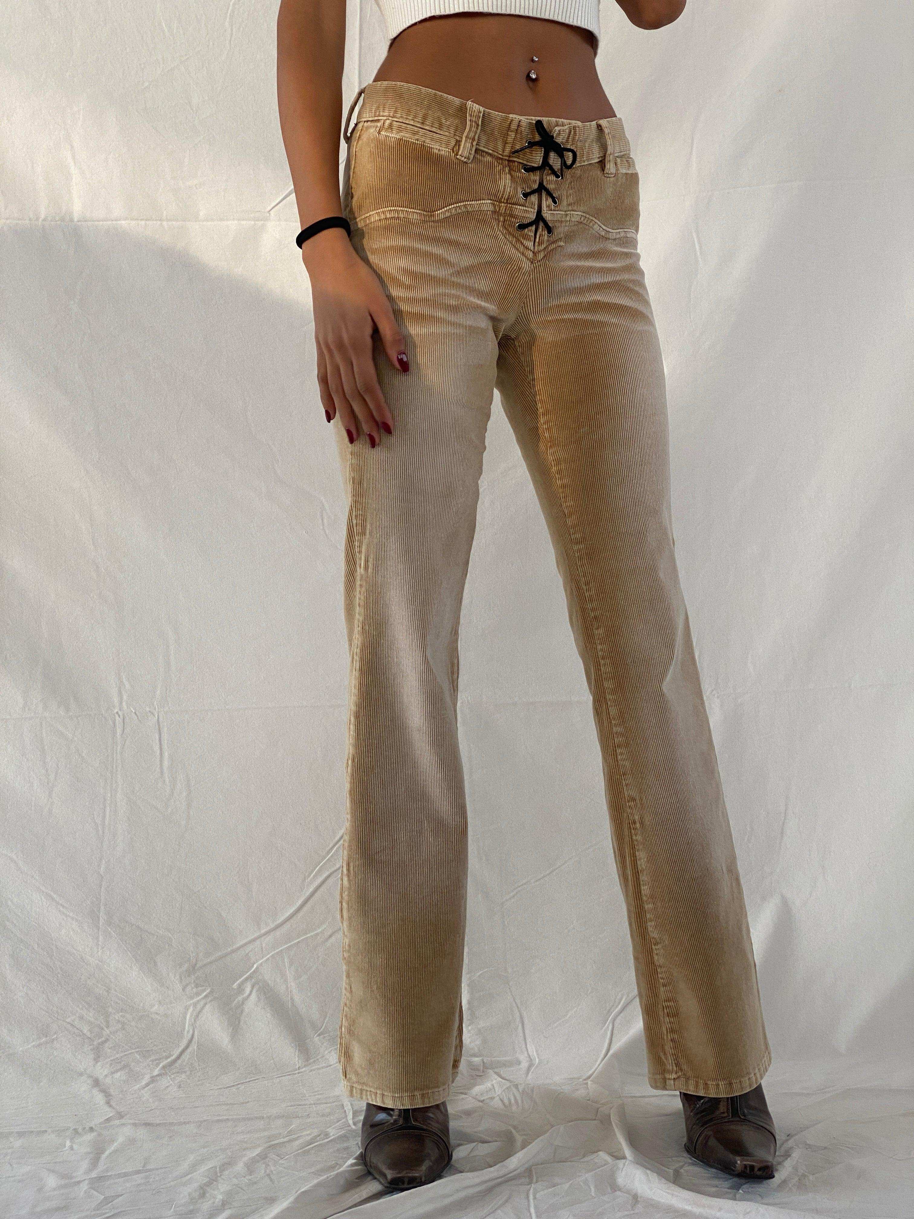 Vintage Y2K Red Hot Jean Corduroy Pants - Balagan Vintage Corduroy Pants 00s, 90s, corduroy, corduroy pants, NEW IN, Tojan