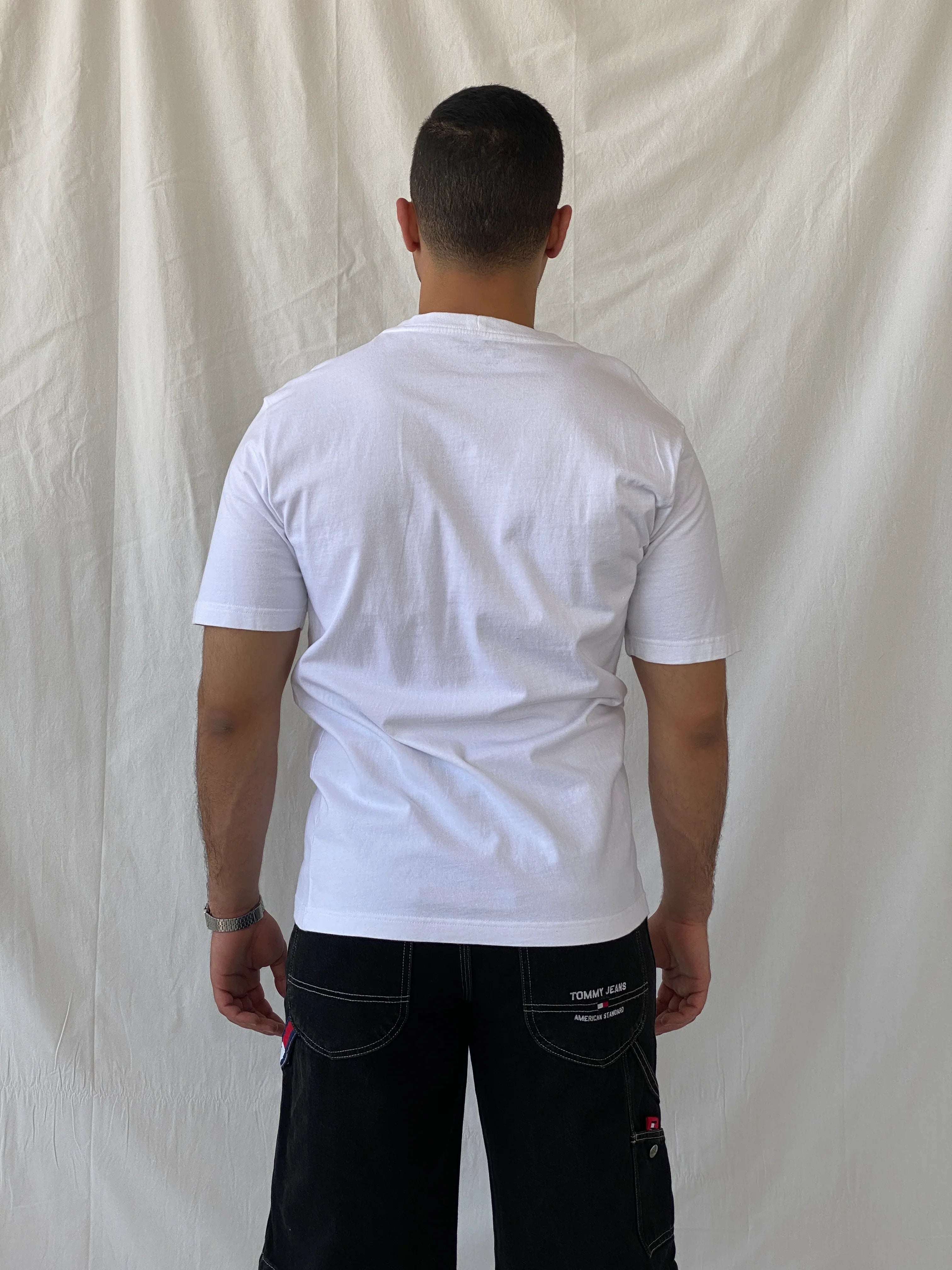 Carhartt WIP Pocket Men’s Loose Fit White Cotton T-shirt - S - Balagan Vintage Half Sleeve Top 90s, men top, NEW IN, Ramez, summer