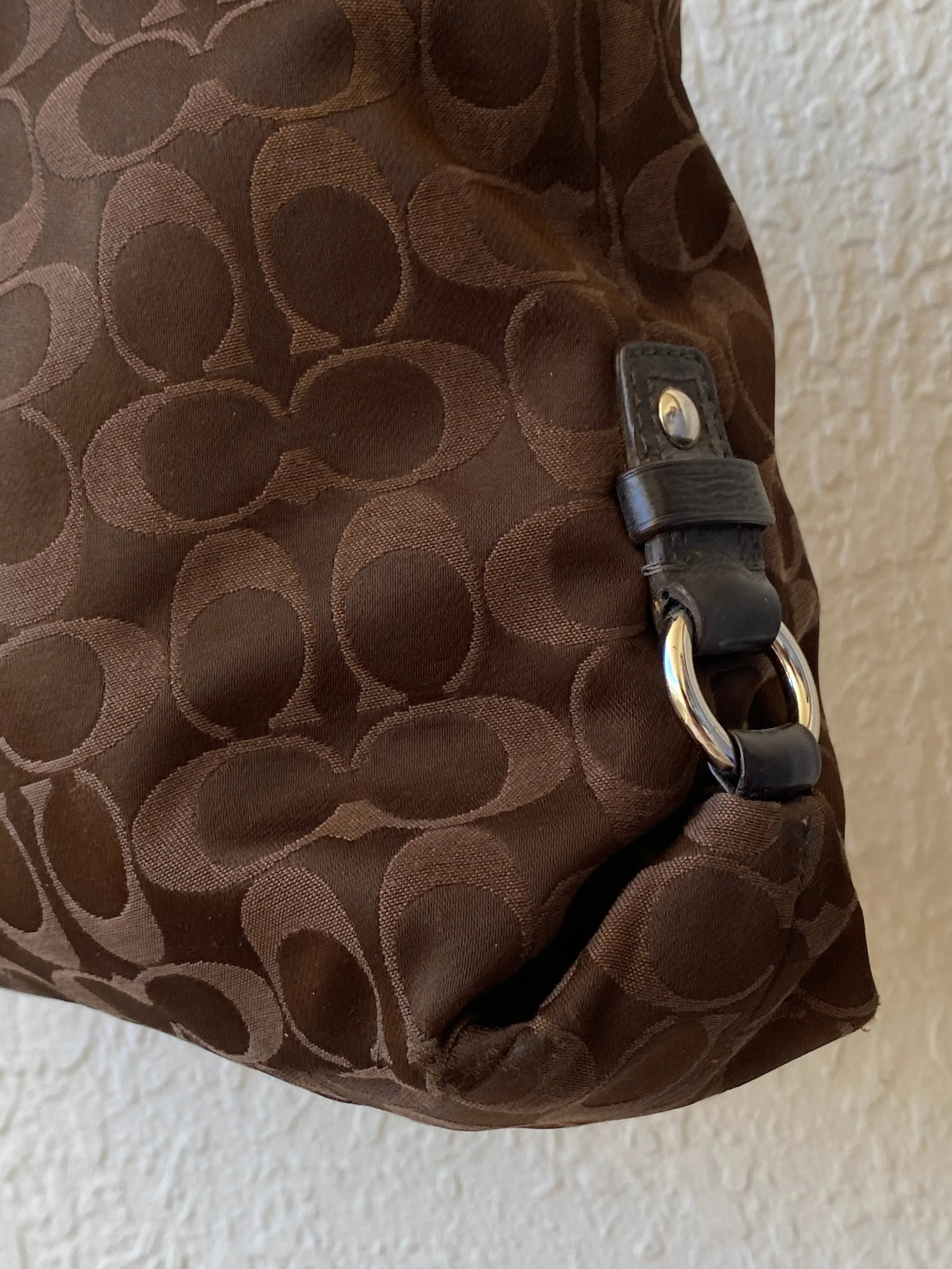 Coach Authentic Ashley Signature Sateen Brown G1051-F15510 Satchel Bag - Balagan Vintage Shoulder Bag 00s, 90s, bag, NEW IN, shoulder bag, Y2K