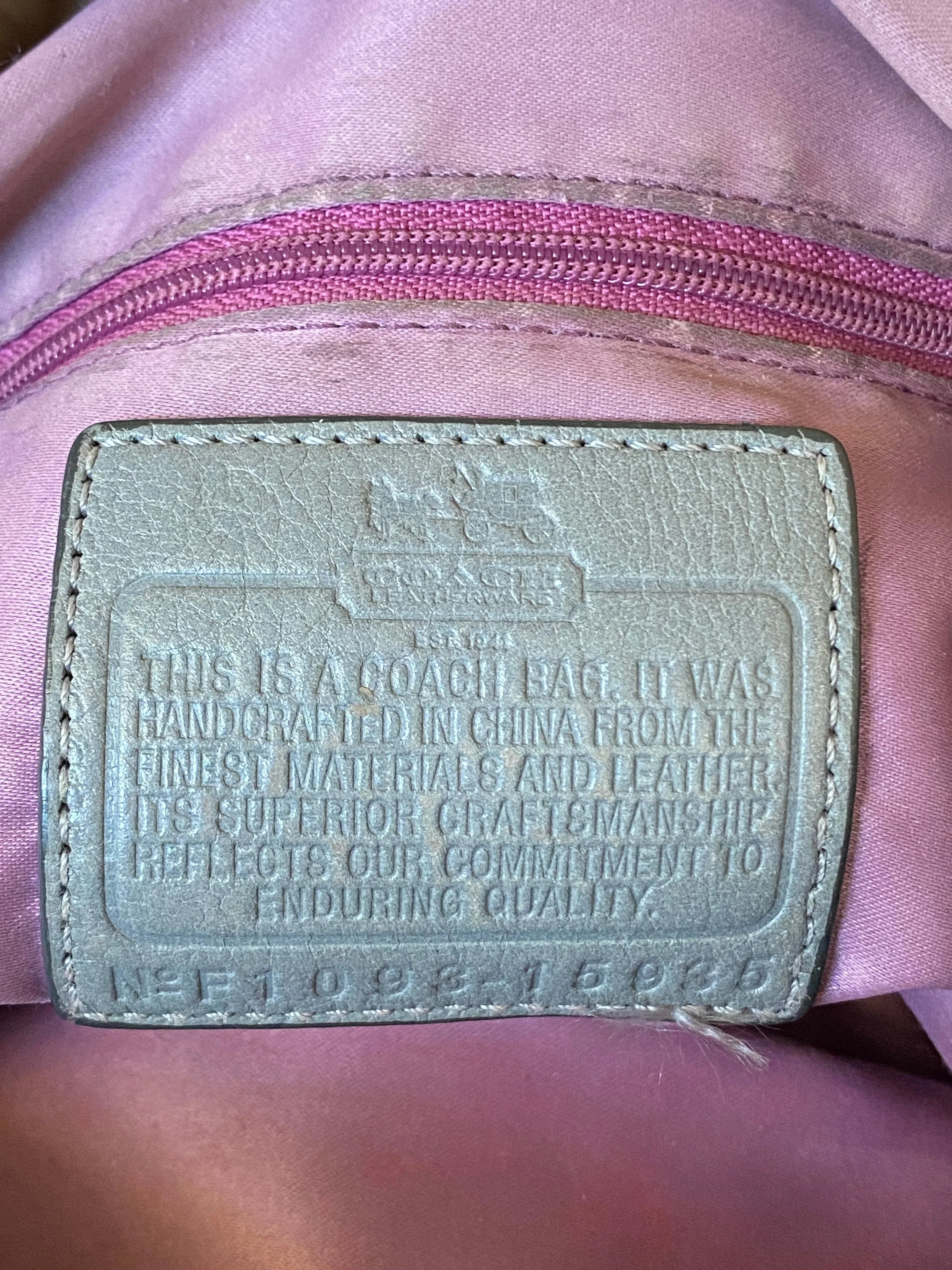 Coach Madison Sophia Dotted OP Art Monogram Purse Signature C Satchel Silver Bag - Balagan Vintage Shoulder Bag 00s, 90s, bag, NEW IN, shoulder bag, Y2K