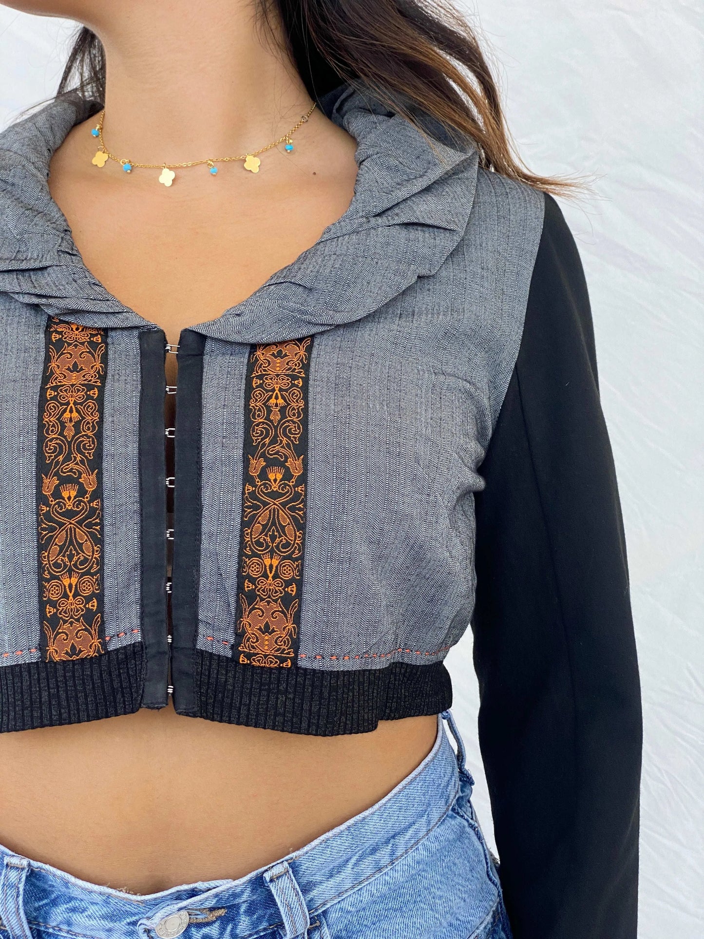 Cybery2k La Mode Est À Vous Cropped Bolero Jacket - M - Balagan Vintage Jacket 00s, Coats&Jackets, cropped, jacket, Lana, summer