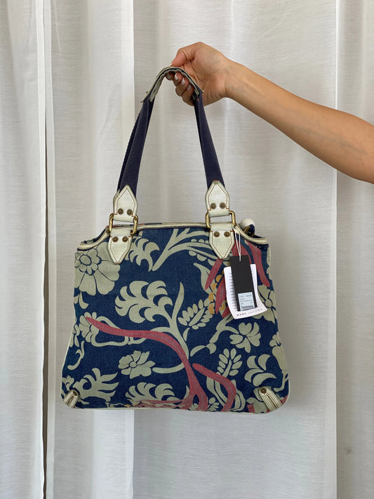 Dead Stock Vintage Marc Jacob‘s Denim Print Handbag With Tags - Balagan Vintage Handbags 00s, 90s, bag, consignment, NEW IN, Rand, shoulder bag, Y2K