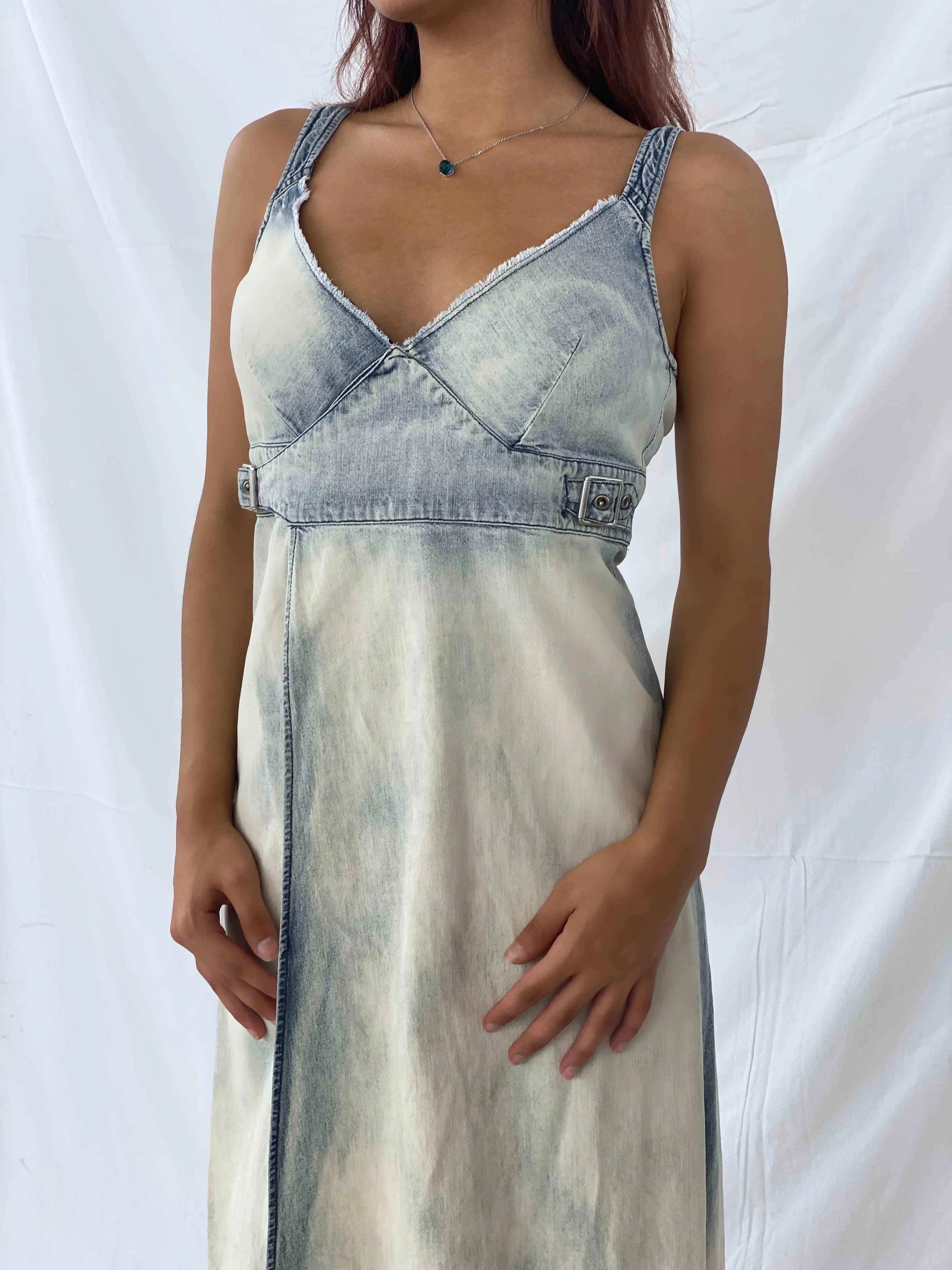 Diesel Denim Dress - Balagan Vintage Denim Dress 00s, 90s, Deals, denim, denim dress, midi dress, Taima