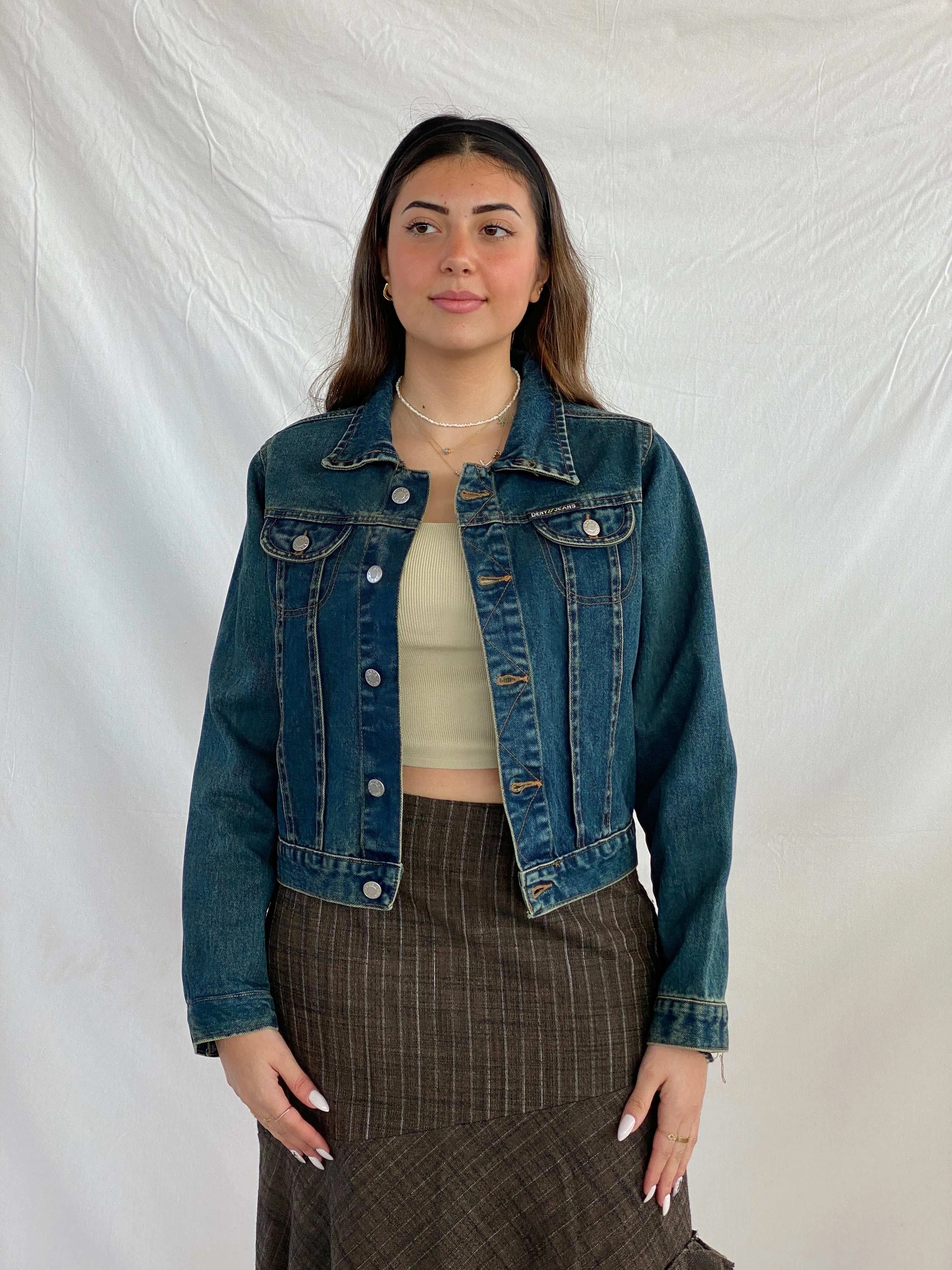 DKNY JEANS Denim Jacket - Balagan Vintage Denim Jacket Coats&Jackets, denim, denim jacket, Juana, Women's Denim Jackets