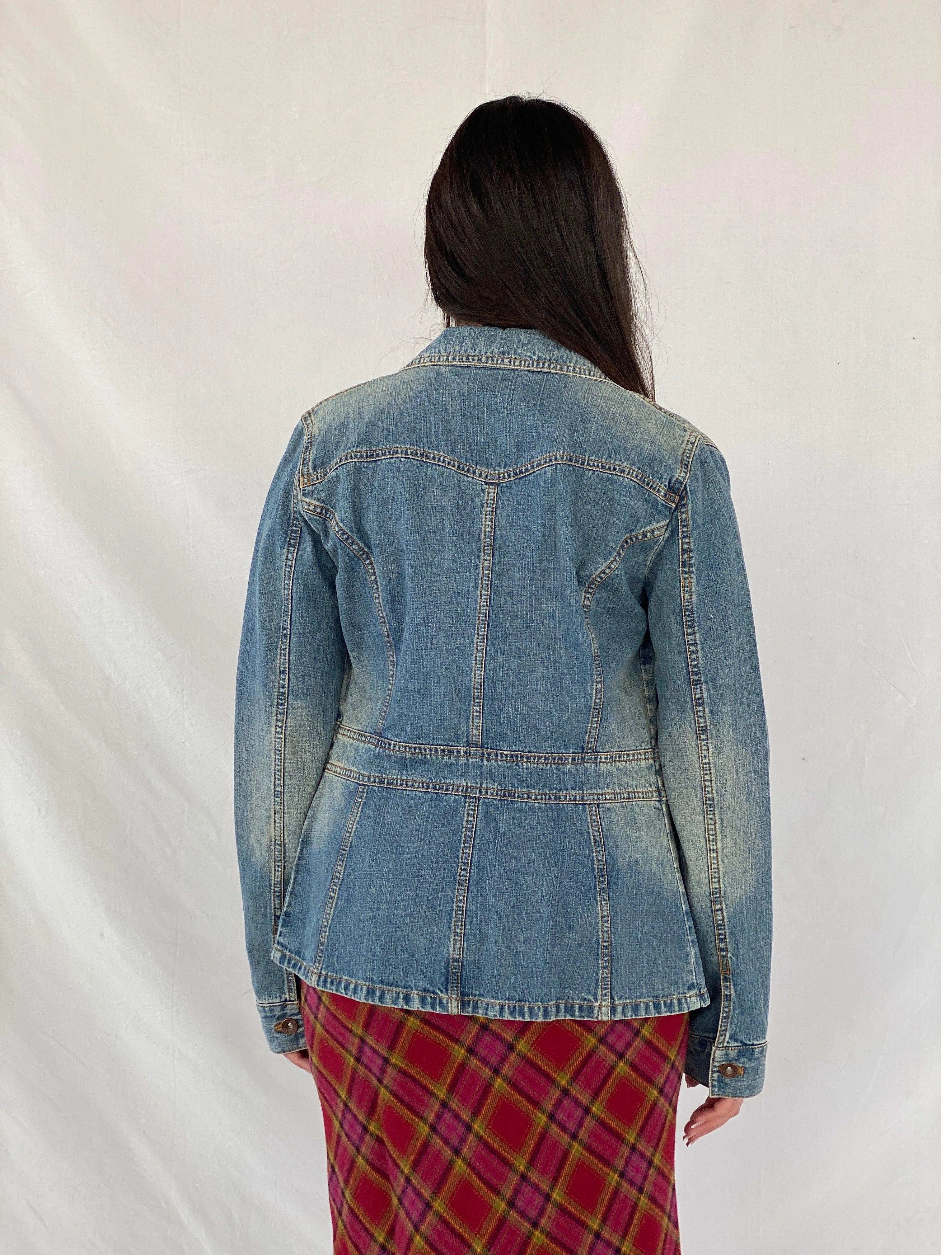 DKNY JEANS Light Denim Jacket - Balagan Vintage Denim Jacket 00s, 90s, Coats&Jackets, denim, denim jacket, Rama, Women's Denim Jackets