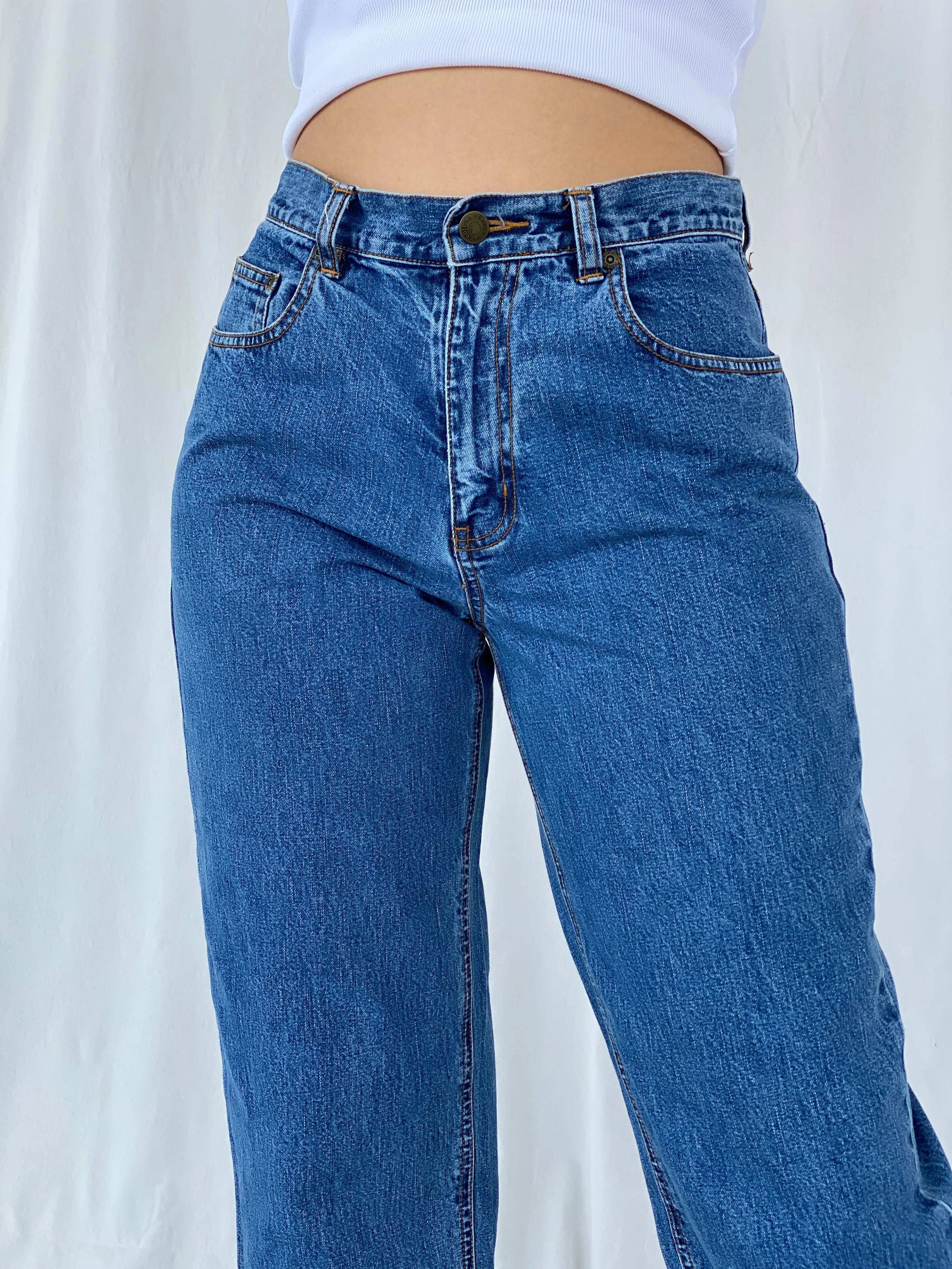 Eddie Bauer Denim Capris Pants - Size 36EUR - Balagan Vintage Capris Capris, denim, jeans, Juana, women jeans, women top