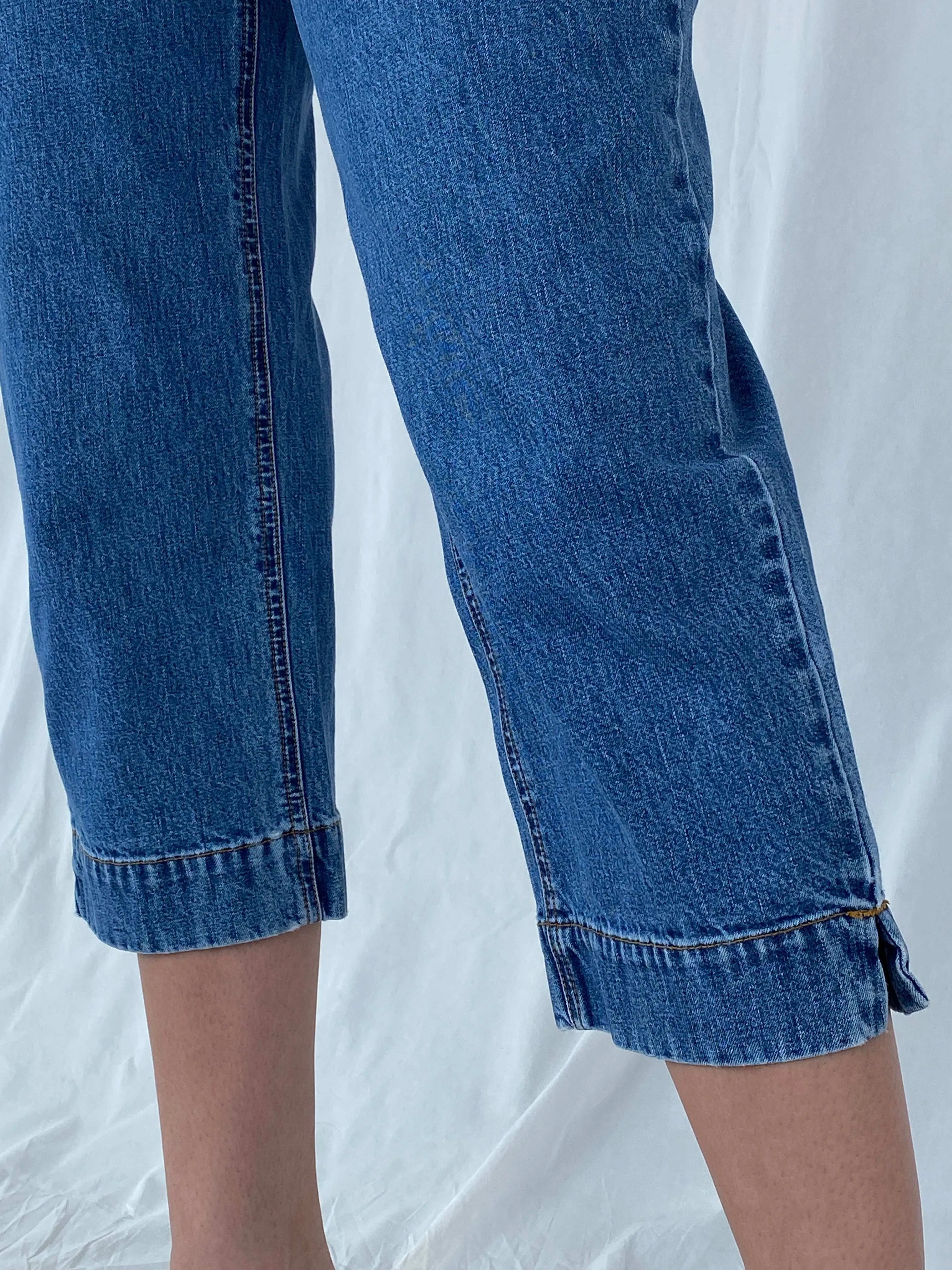 Eddie Bauer Denim Capris Pants - Size 36EUR - Balagan Vintage Capris Capris, denim, jeans, Juana, women jeans, women top