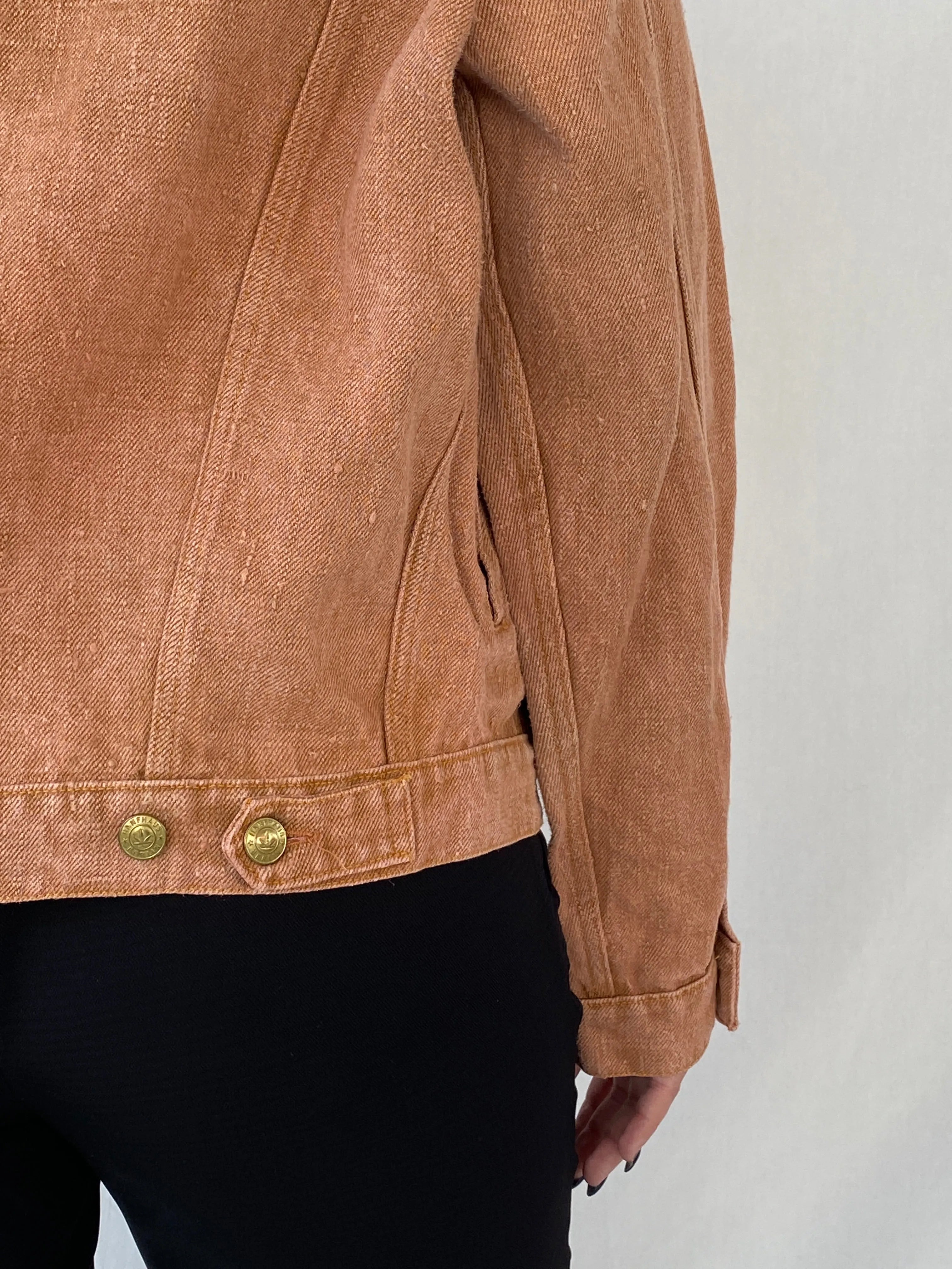 Hanfhaus Berlin Hemp Denim Jacket - M - Balagan Vintage Denim Jacket 00s, 90s, denim, denim jacket, Dina