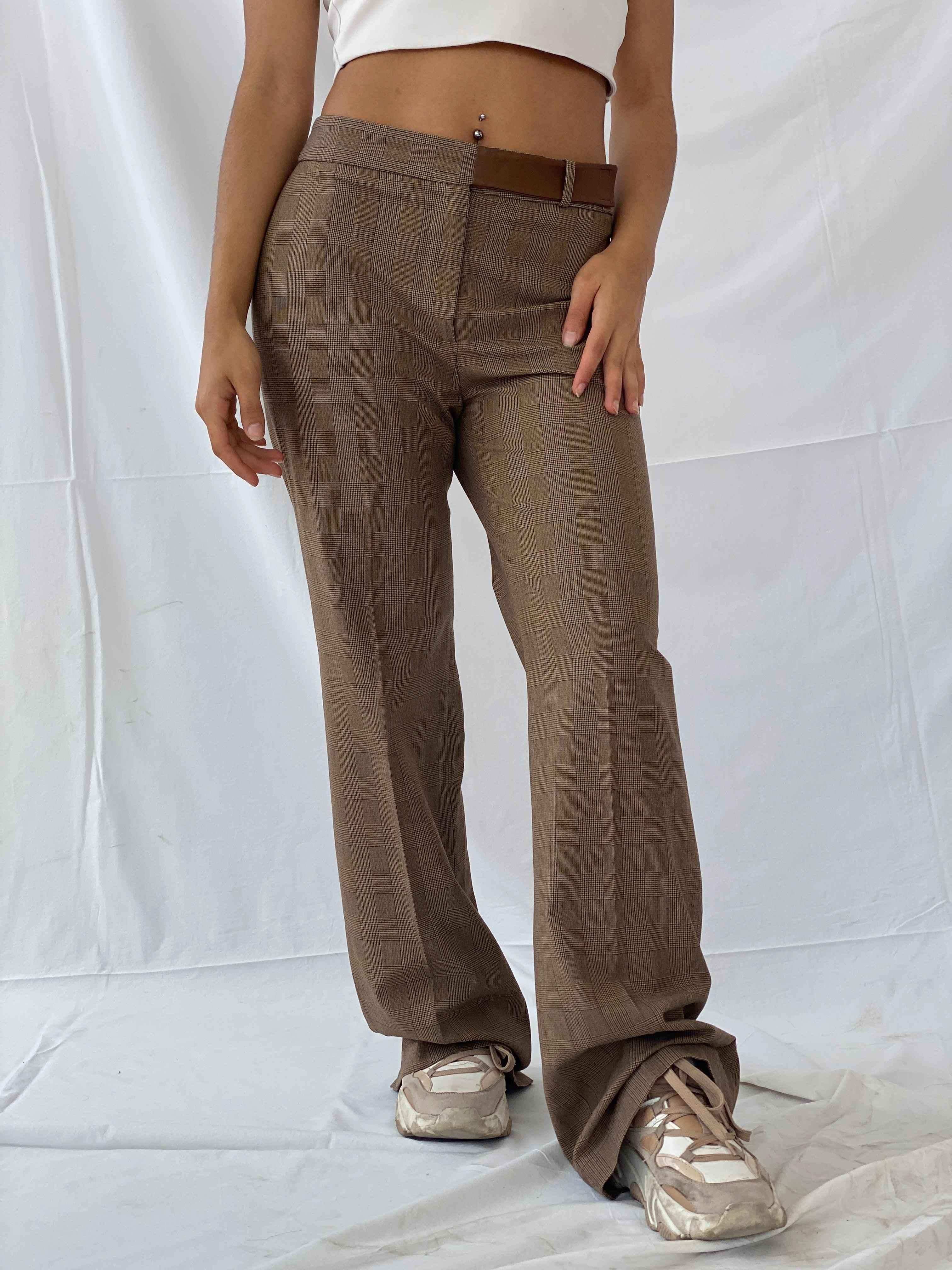 Vintage Alfredo Plaid Pants - Balagan Vintage Pants 00s, 90s, Taima