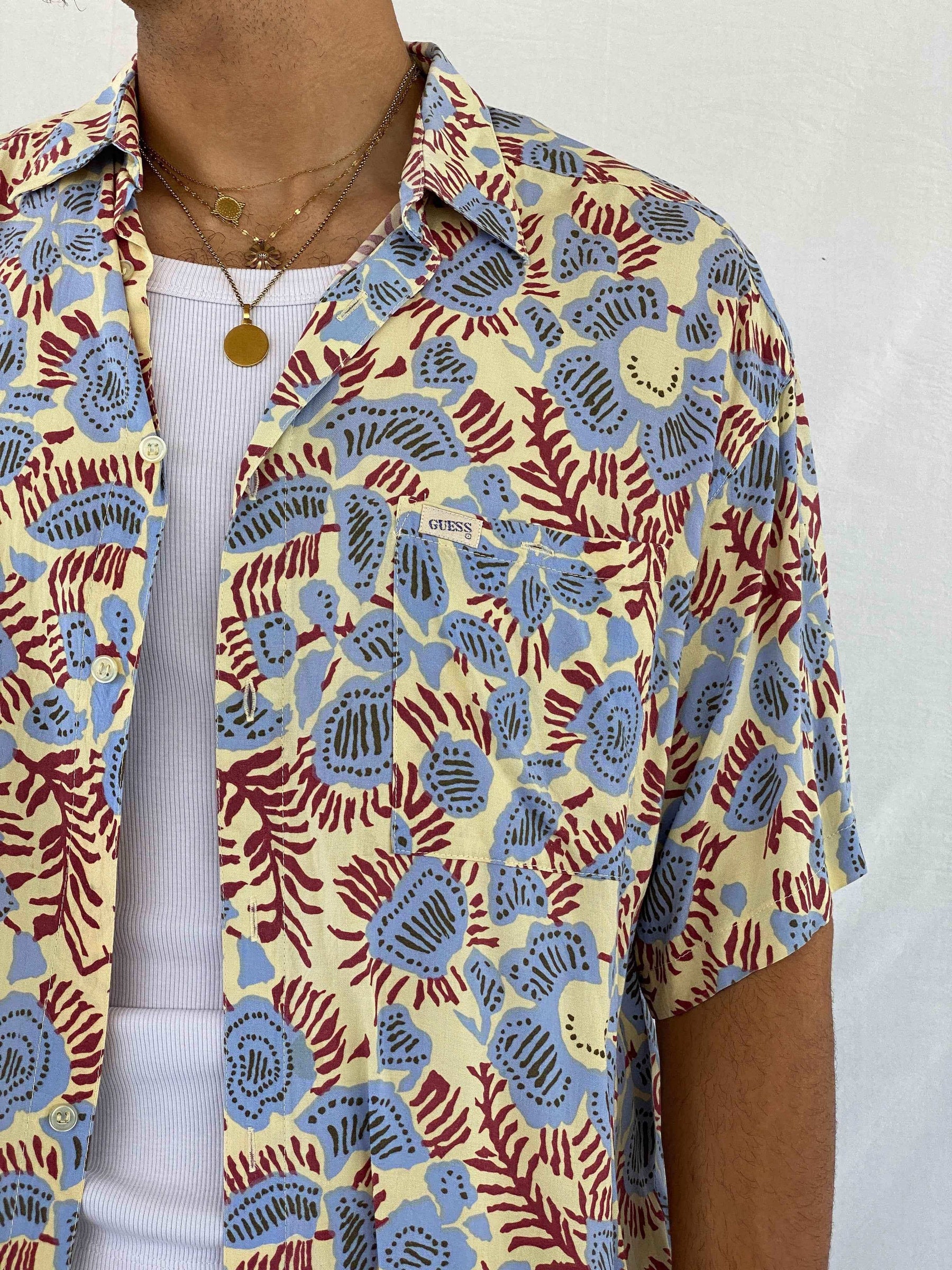 Vintage Guess Printed Shirt - Balagan Vintage