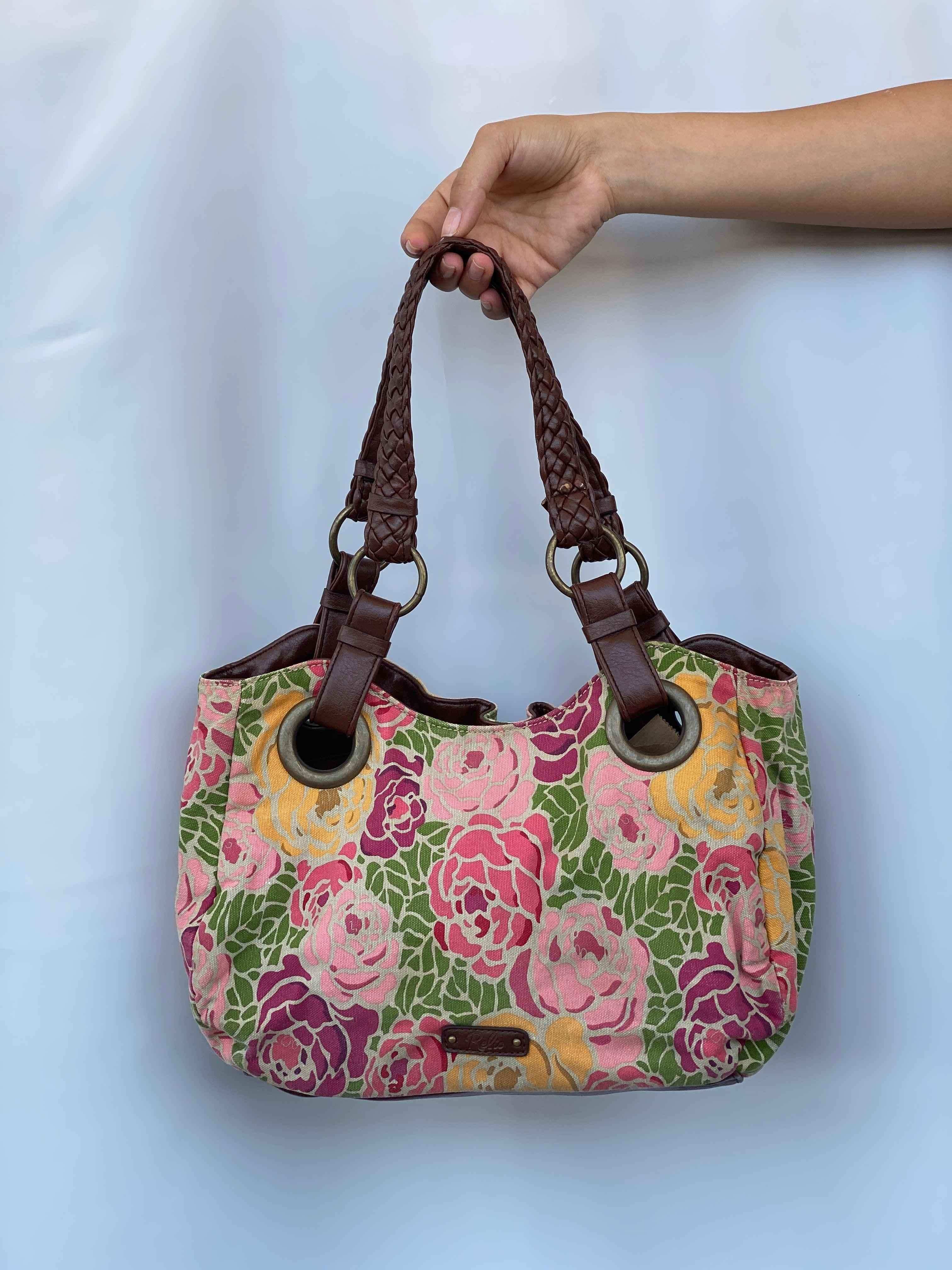 Vintage Relic Floral Shoulder Bag - Balagan Vintage Shoulder Bag 90s, shoulder bag
