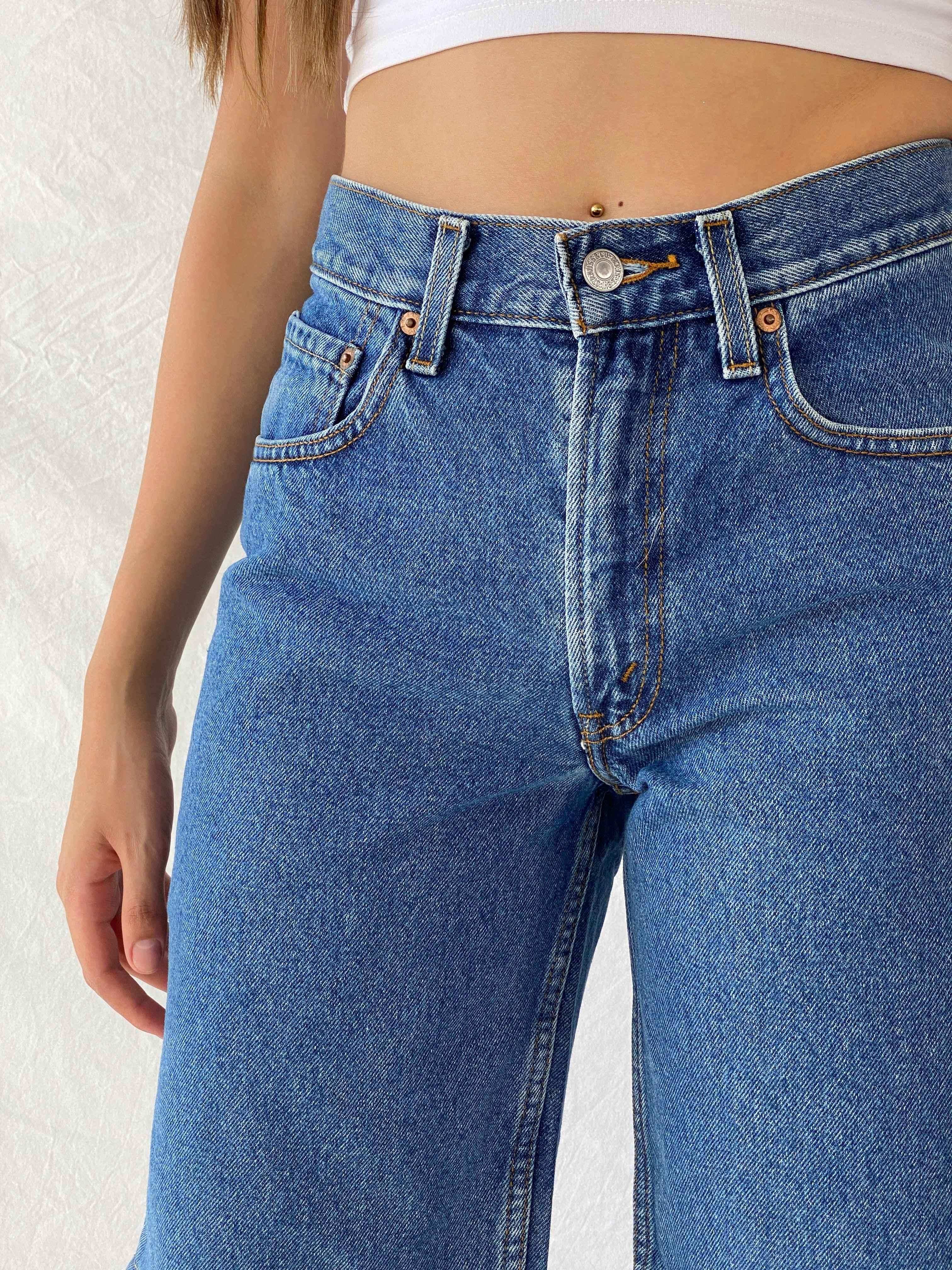 Reworked Levi’s Denim Shorts - Balagan Vintage Denim Short 00s, 90s, jeans, levis, levis jeans, Mira