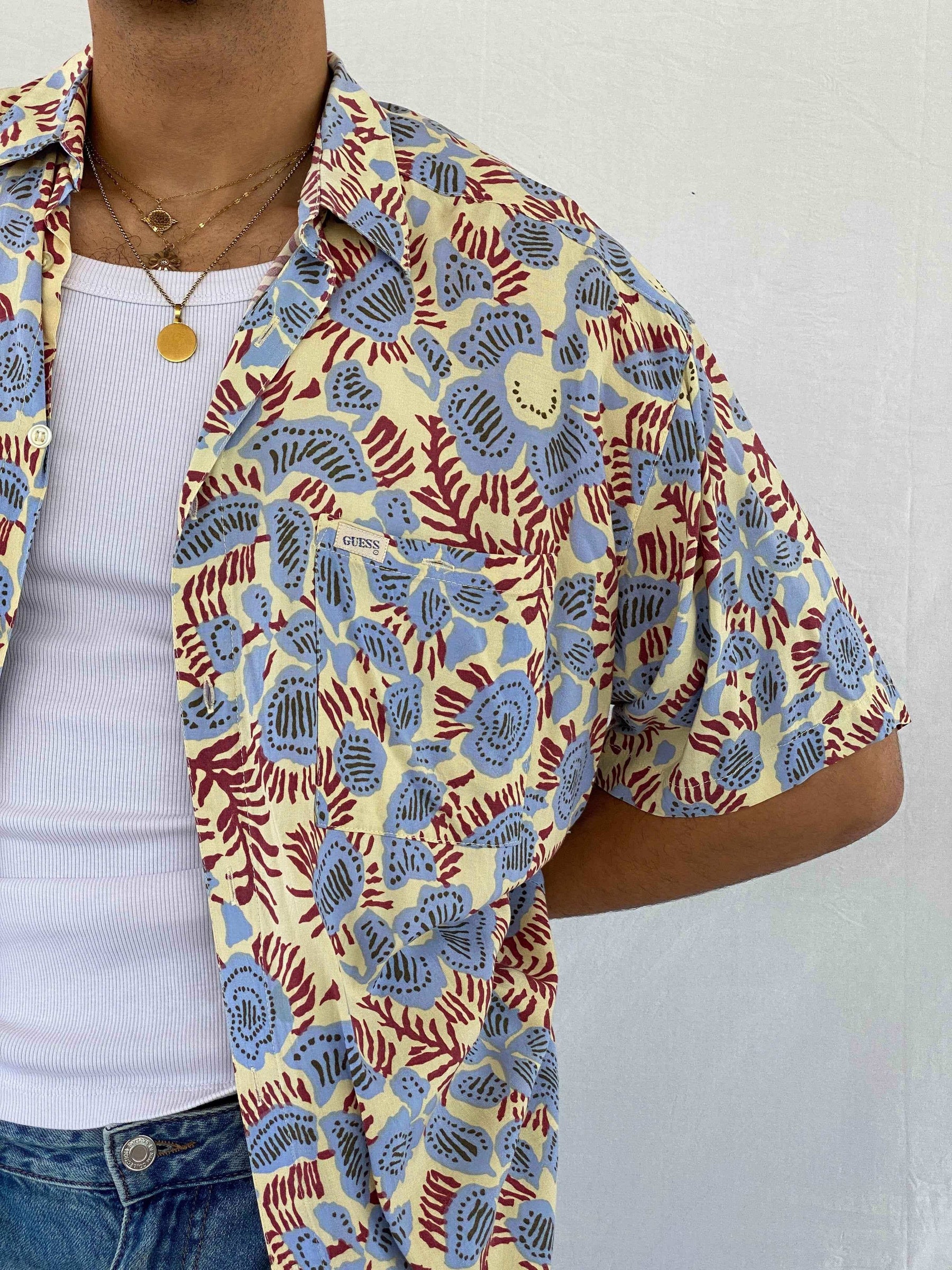 Vintage Guess Printed Shirt - Balagan Vintage