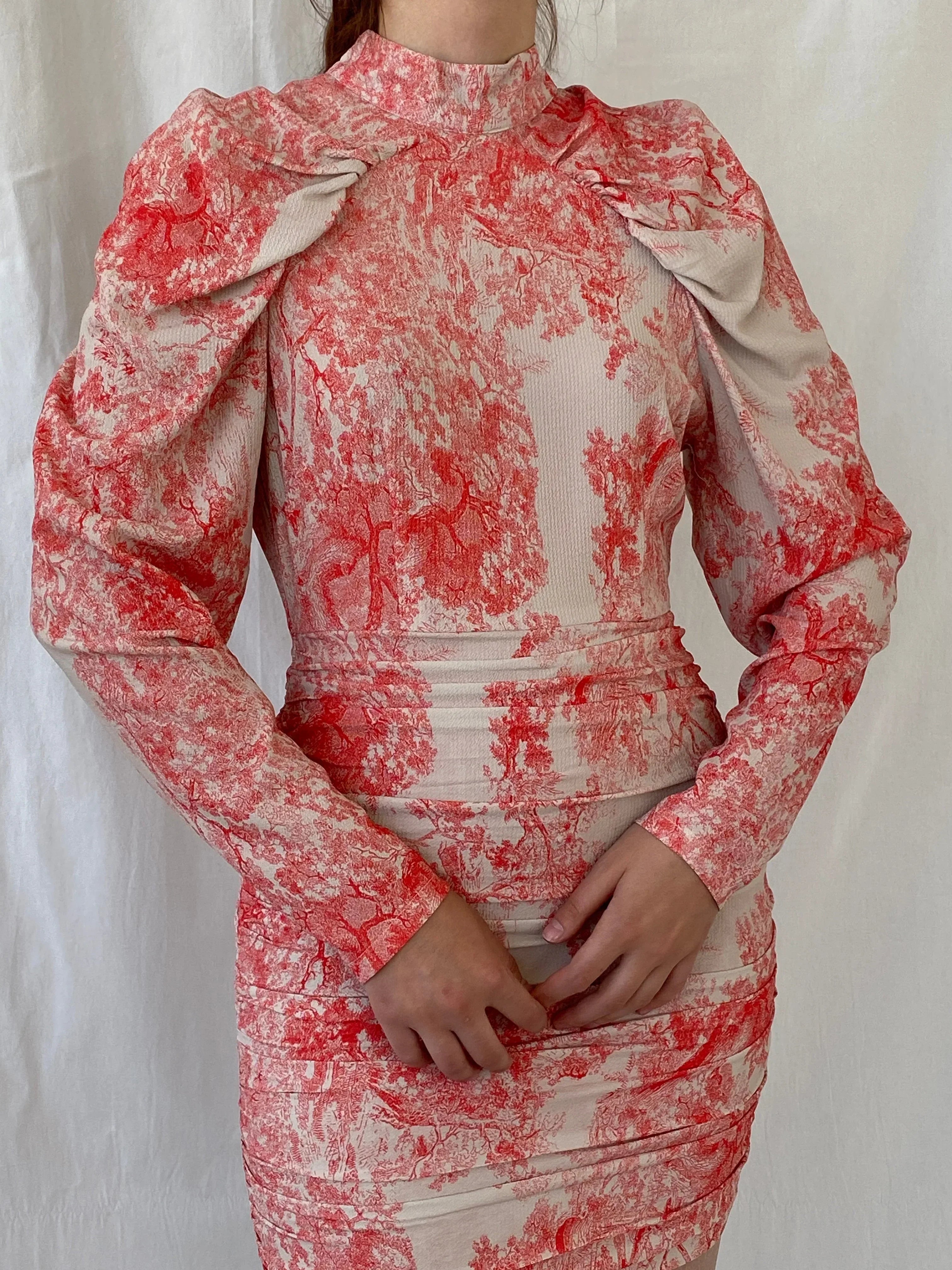 In The Style X Lorna Luxe Women’s Short Dress With Open Back - S - Balagan Vintage Midi Dress 90s, Ayah, dress, midi dress, Wedding Guest