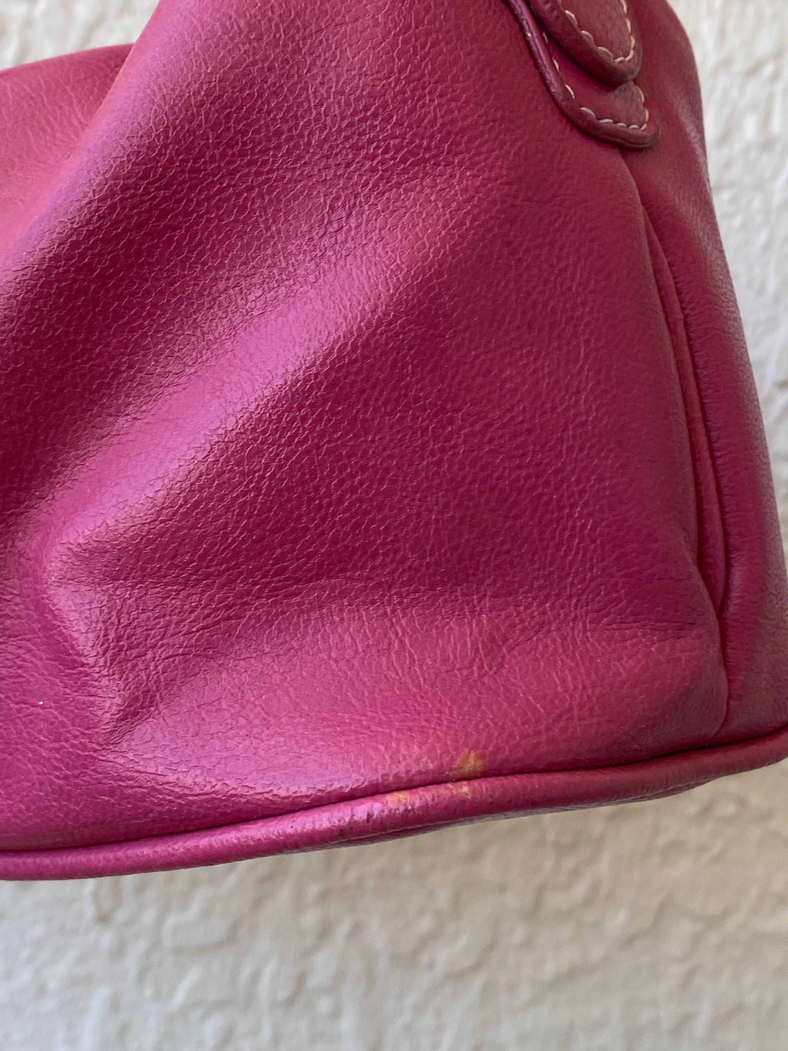 Liz Claiborne Pink Faux Leather Mini Star Moon Embroidery Shoulder Bag - Balagan Vintage Handbags 00s, 90s, bag, NEW IN, shoulder bag, Y2K