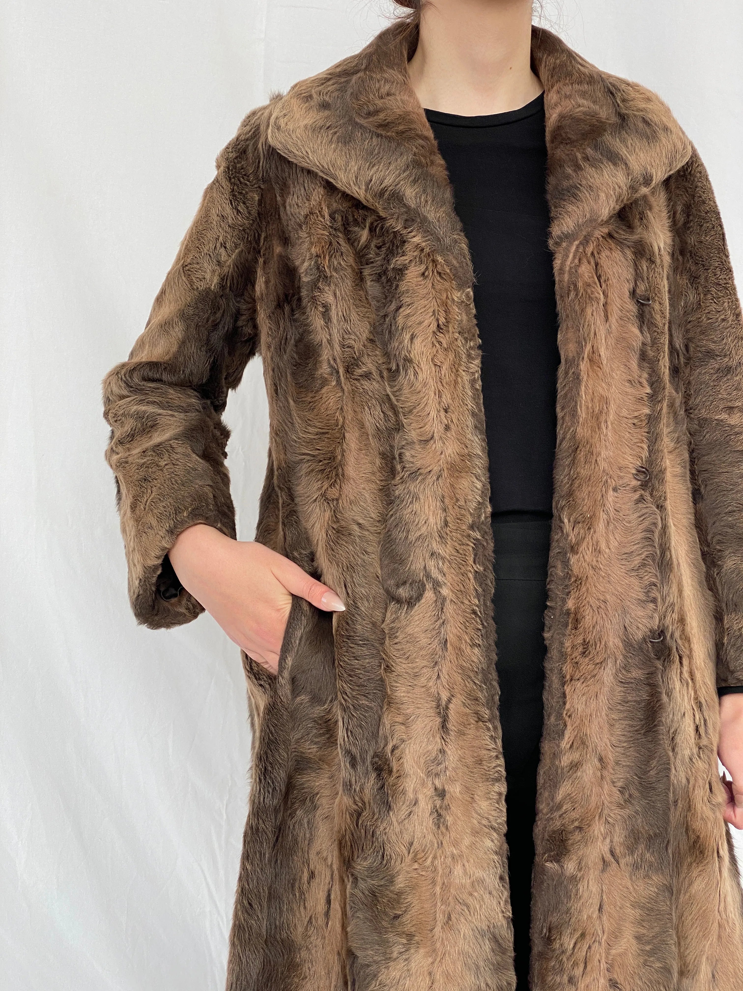 Luxurious Vintage Blankenburg Frankenthal/Pfalz Real Fur Coat - M - Balagan Vintage Coat Ayah, coat, Coats&Jackets, Deals, fur jacket, rare find, rare vintage, vintage coat, winter, Women's Coats