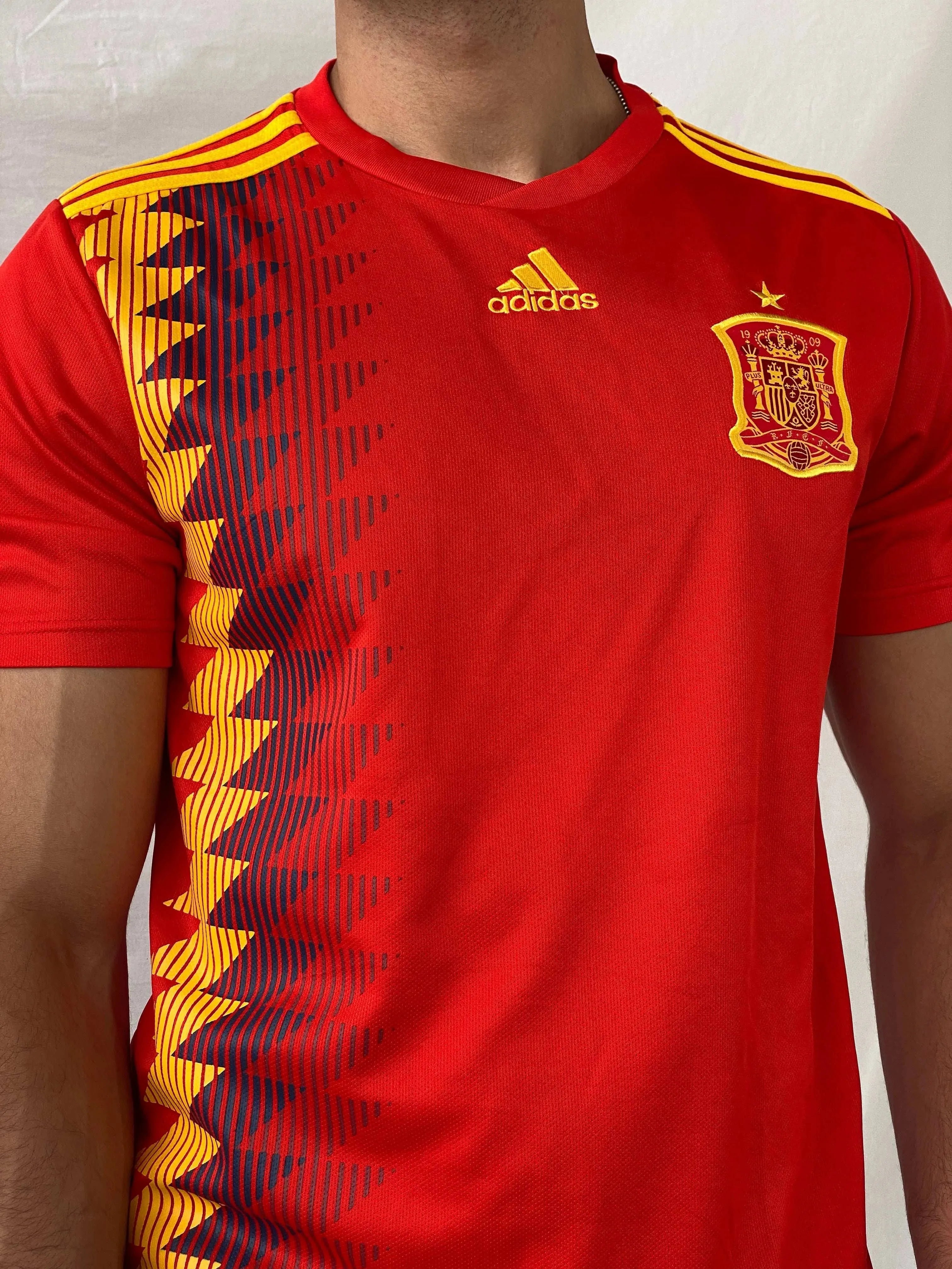 NWT 2018 Adidas Spain National Team Soccer Men’s Red Jersey - XL - Balagan Vintage Half Sleeve Top 00s, adidas, consignment, Jersey, Joe, men top, Ramez