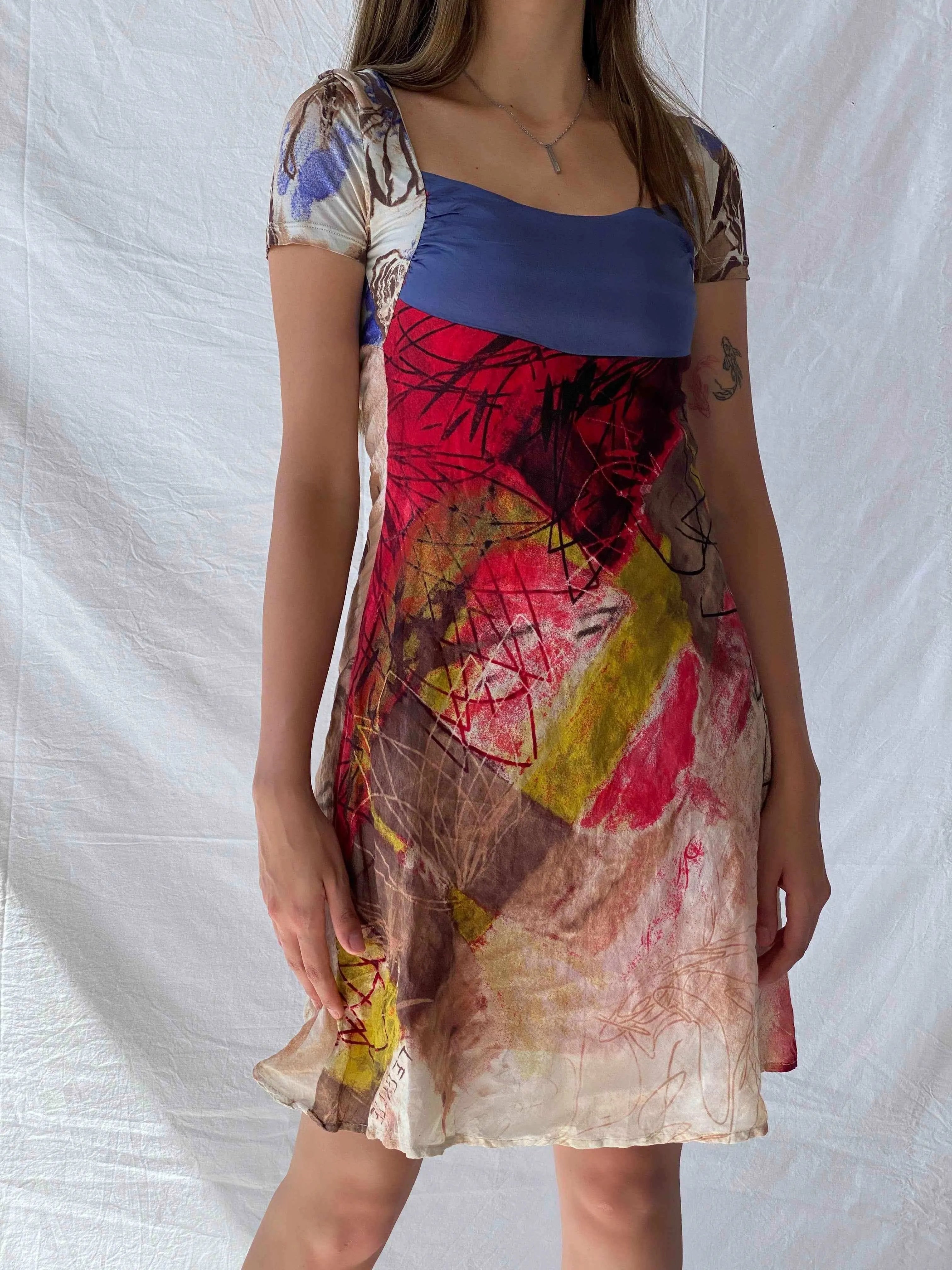 RARE Vintage LEGATTE Dress - Balagan Vintage Midi Dress 00s, Deals, midi dress, Mira, rare find, rare vintage, save the queen