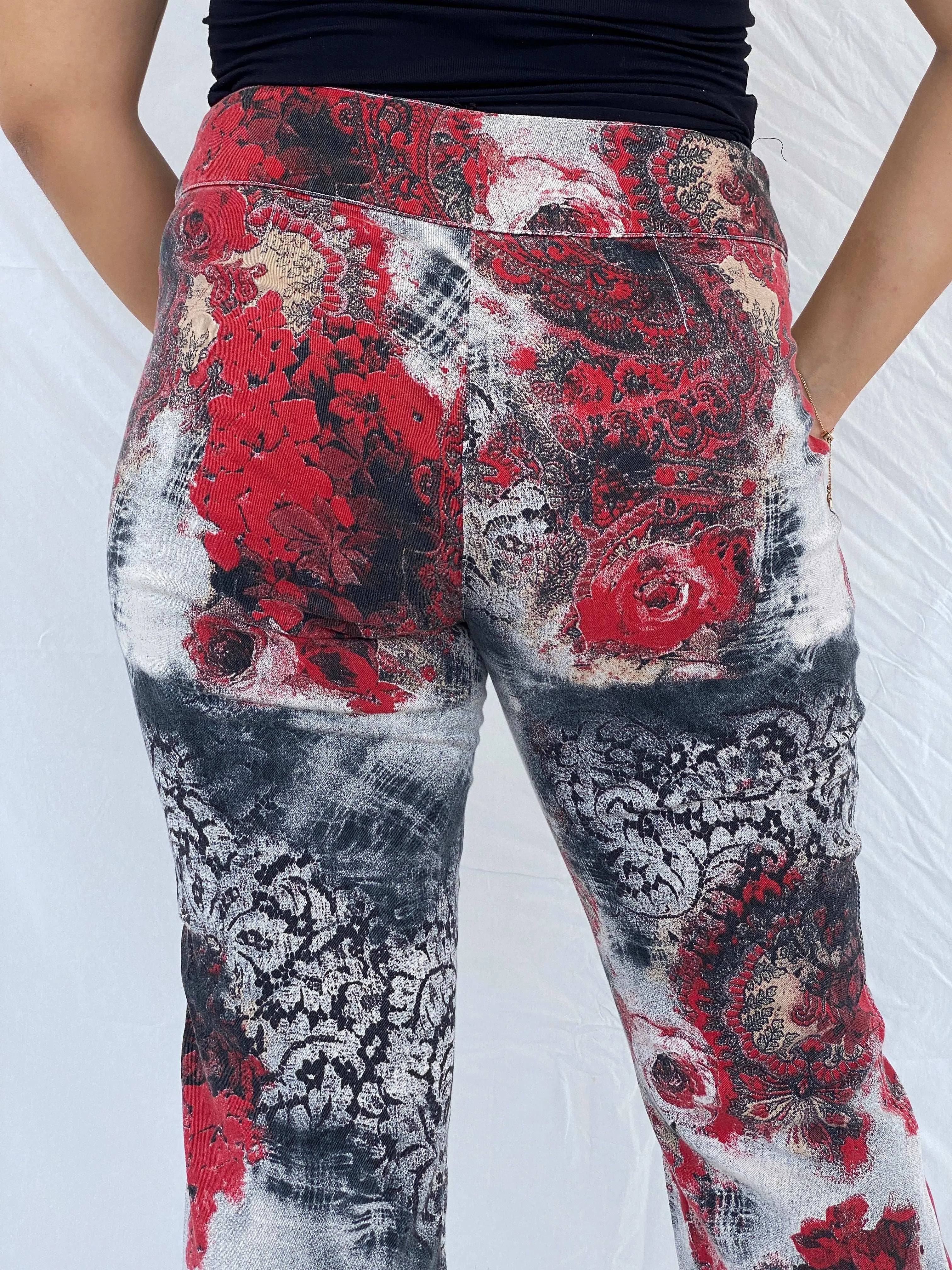Statement Y2K Sayyes Pants - L - Balagan Vintage Pants 00s, 90s, Dina, vintage pants