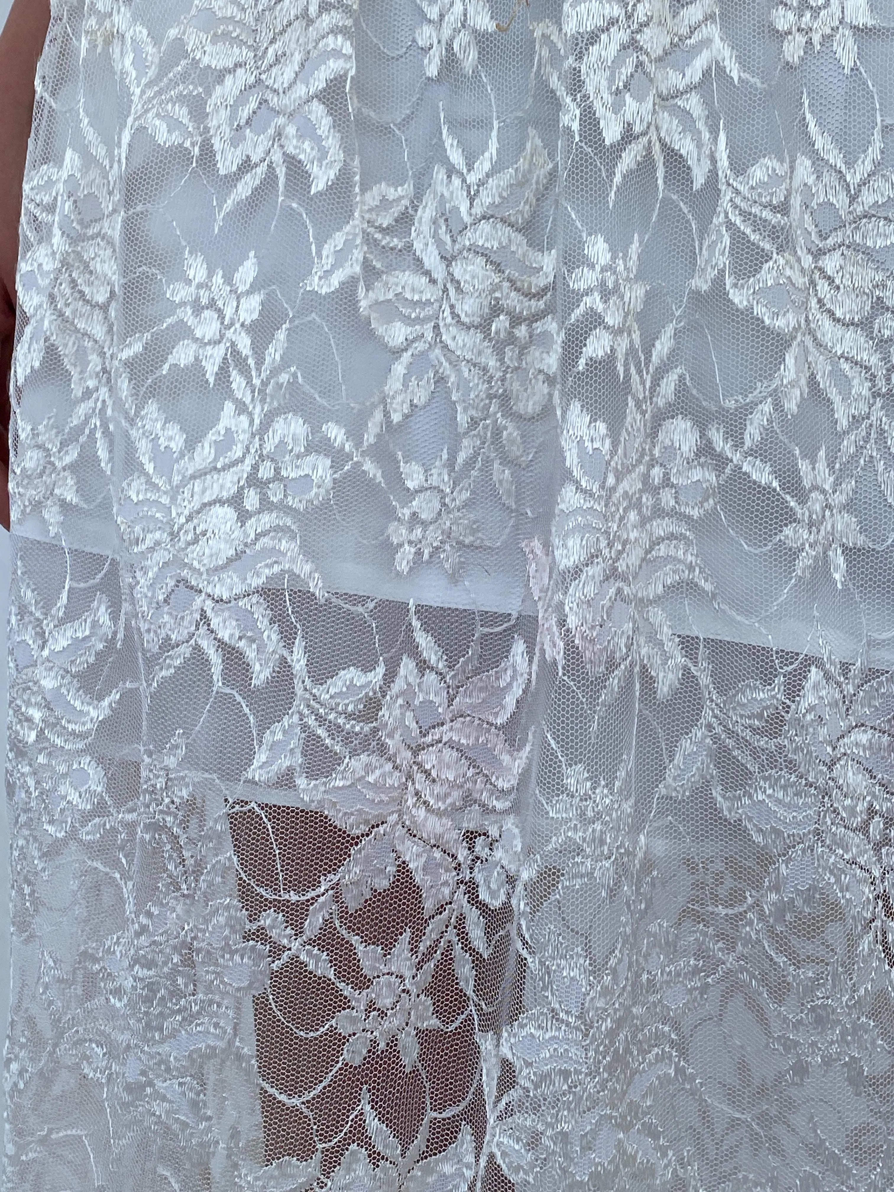 Vintage 1980‘s Art Deco Floral Lace Midi Dress - S - Balagan Vintage Midi Dress 00s, 90s, dress, midi dress, Mira, rare find, Wedding Guest