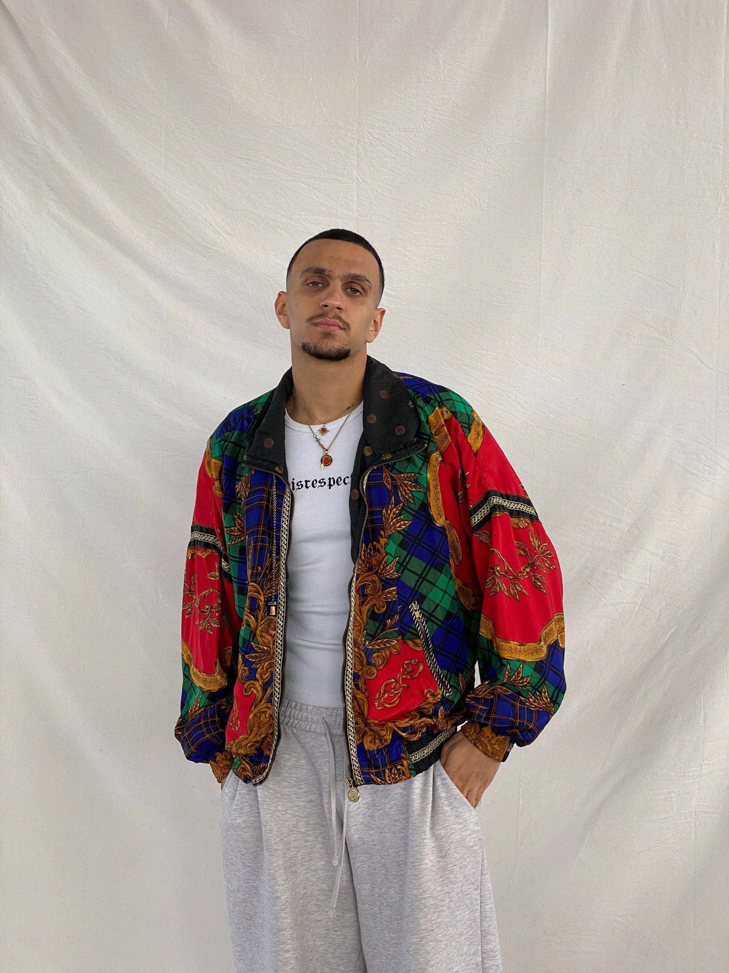 Vintage 80s/90s Giacca Sport Windbreaker Jacket - Balagan Vintage Windbreaker Jacket 80s, 90s, Abdullah, windbreaker, windbreaker jacket
