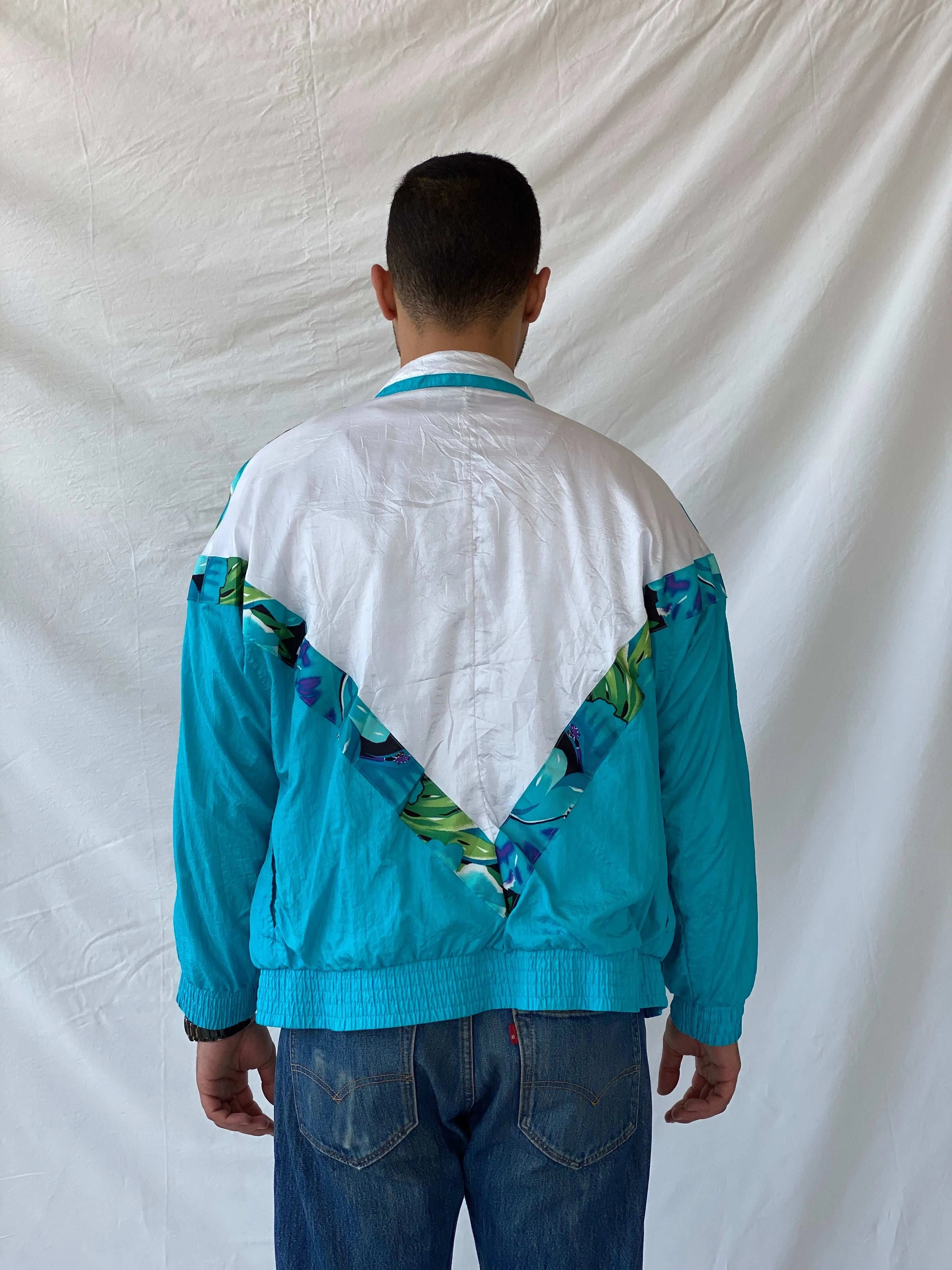 Vintage 80s/90s Westbound Sport Windbreaker Jacket - XL - Balagan Vintage Windbreaker Jacket 90s, Ramez, summer, vintage windbreaker, windbreaker, windbreaker jacket