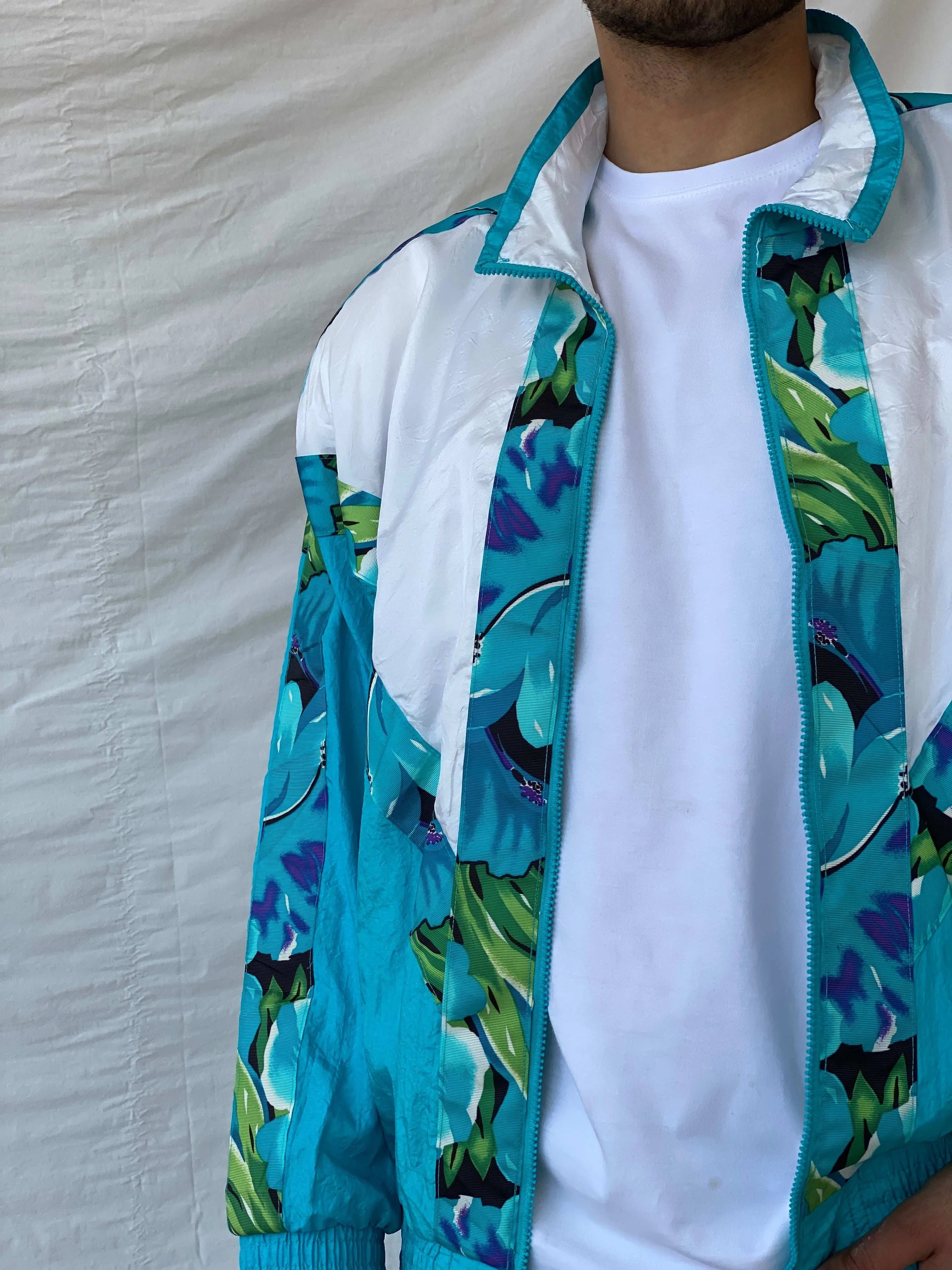 Vintage 80s/90s Westbound Sport Windbreaker Jacket - XL - Balagan Vintage Windbreaker Jacket 90s, Ramez, summer, vintage windbreaker, windbreaker, windbreaker jacket