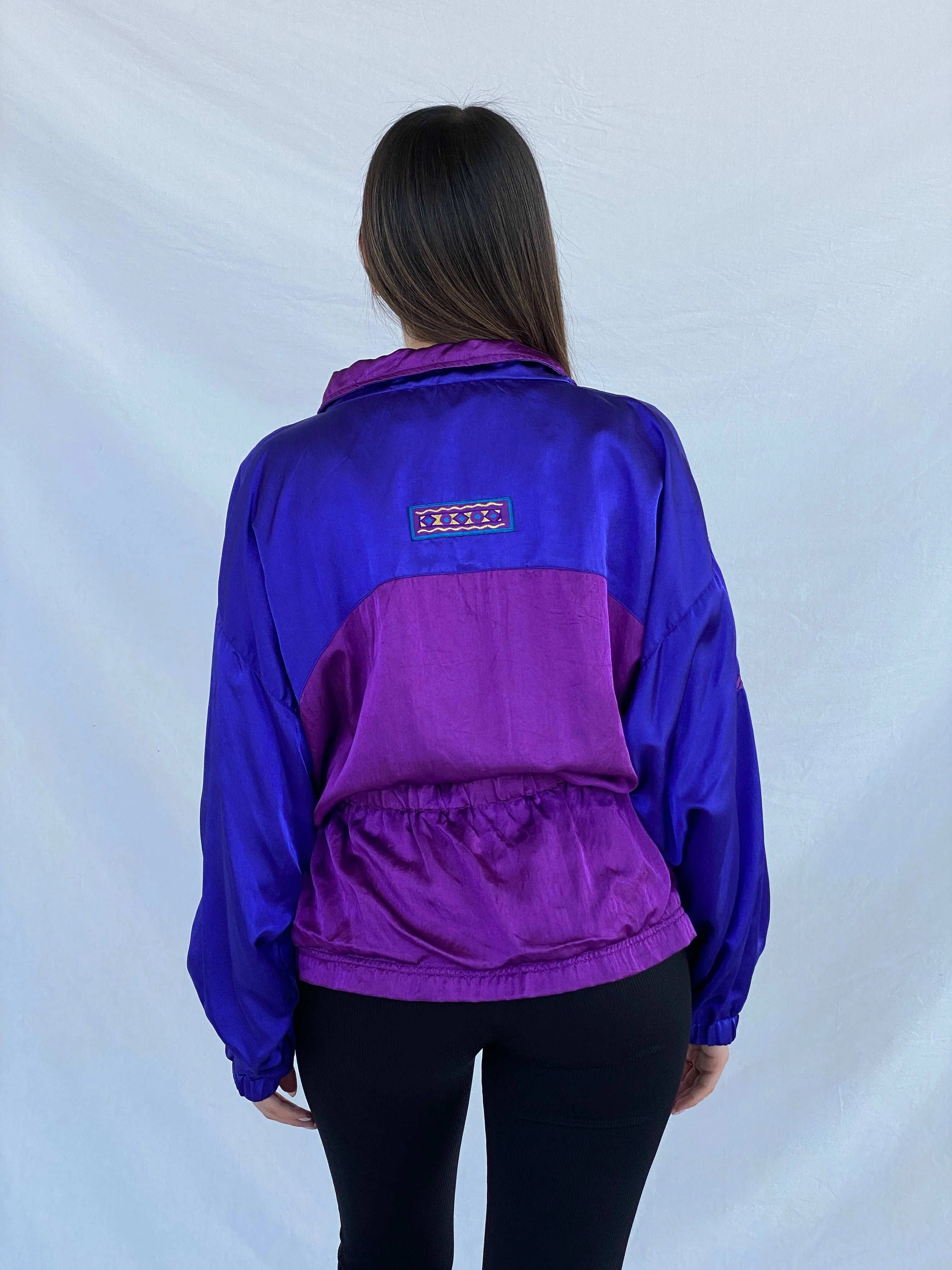 Vintage 90s AVIA Windbreaker Jacket - Size Large - Balagan Vintage Windbreaker Jacket 80s, 90s, Juana, vintage windbreaker, windbreaker, windbreaker jacket
