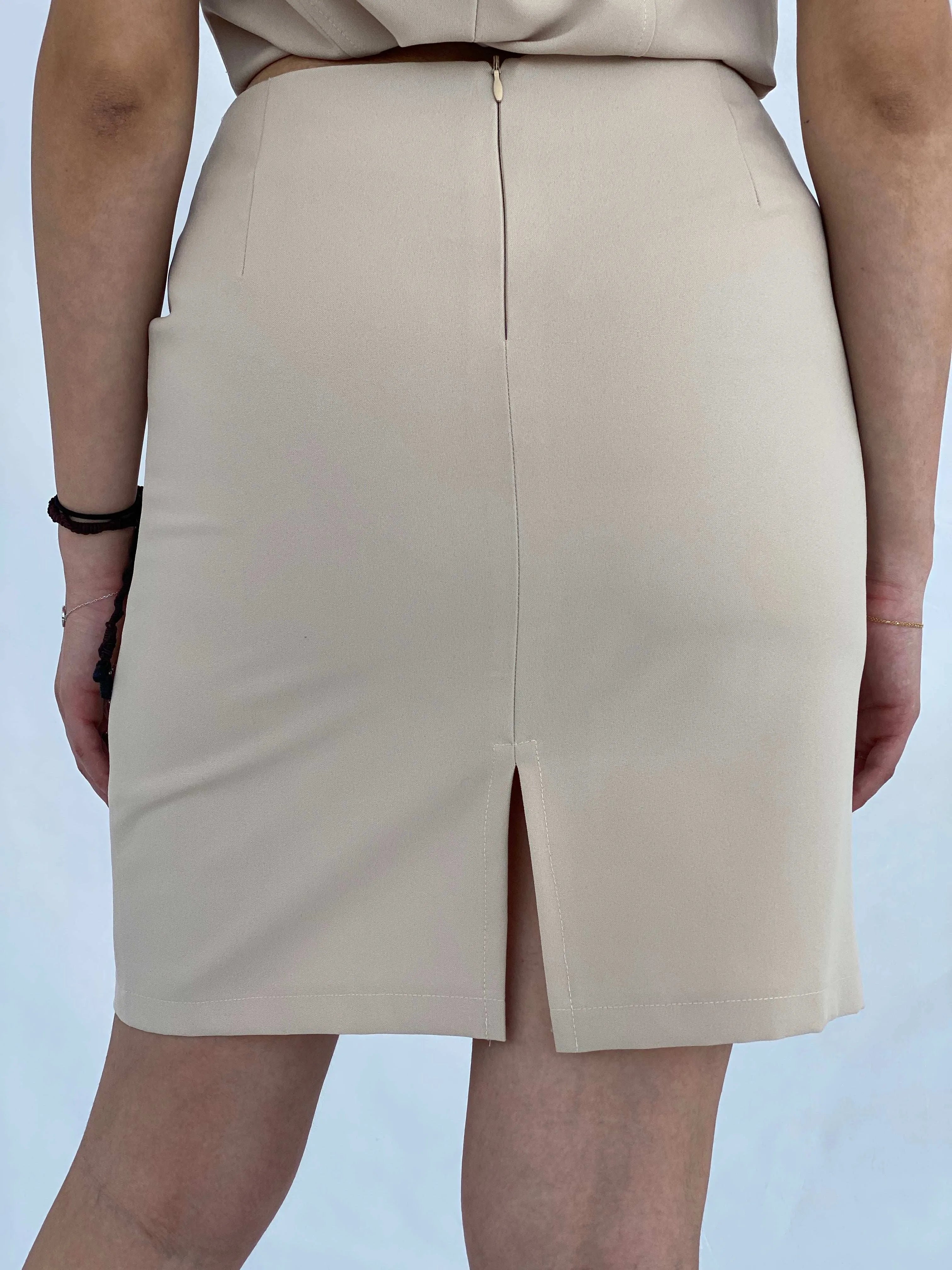 Vintage 90s Office Core Skirt & Top Set Size S - Balagan Vintage Mini Dress 90s, Deals, dress, formal, formal wear, Juana, maxi dress, mini skirt, Office core, women skirt