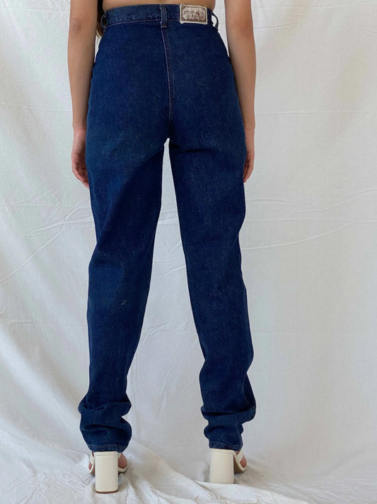 Vintage 90s Rocky Mountains Jeans - Balagan Vintage Jeans 90s, denim, high waisted jeans, Mira, straight cut jeans, vintage jeans, women jeans