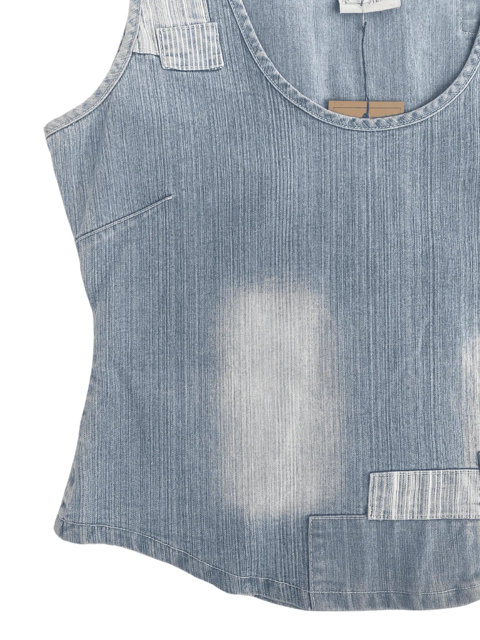 Vintage Authentic Style Jeans Denim Top - Balagan Vintage Denim Top Deals, denim, denim top, Rahmeh