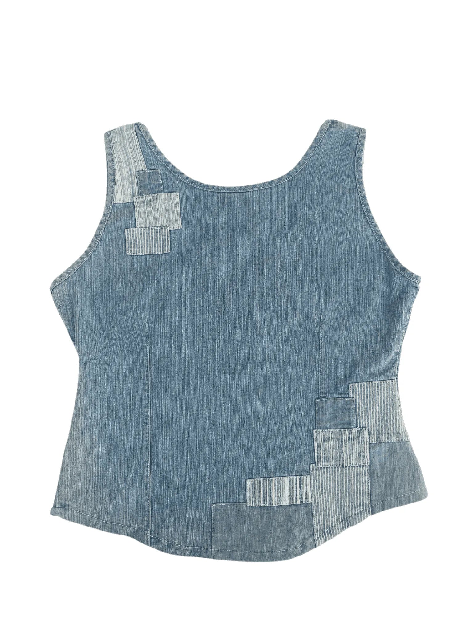 Vintage Authentic Style Jeans Denim Top - Balagan Vintage Denim Top Deals, denim, denim top, Rahmeh