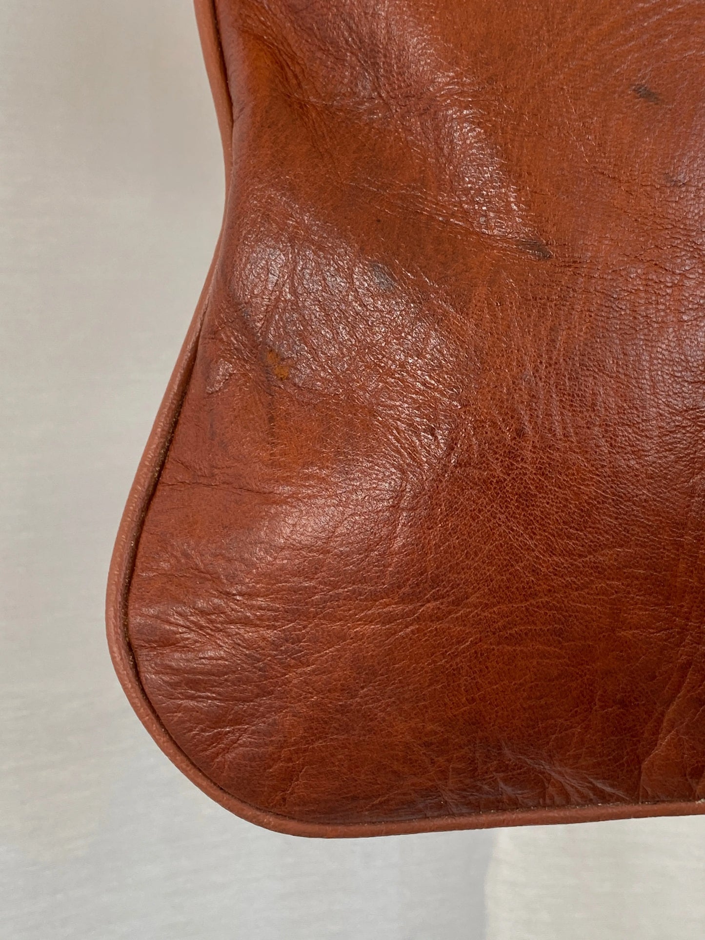 Vintage Brown Genuine Leather Western Sling Crossbody Bag - Balagan Vintage Cross Body Bag 00s, 90s, bag, shoulder bag, Y2K