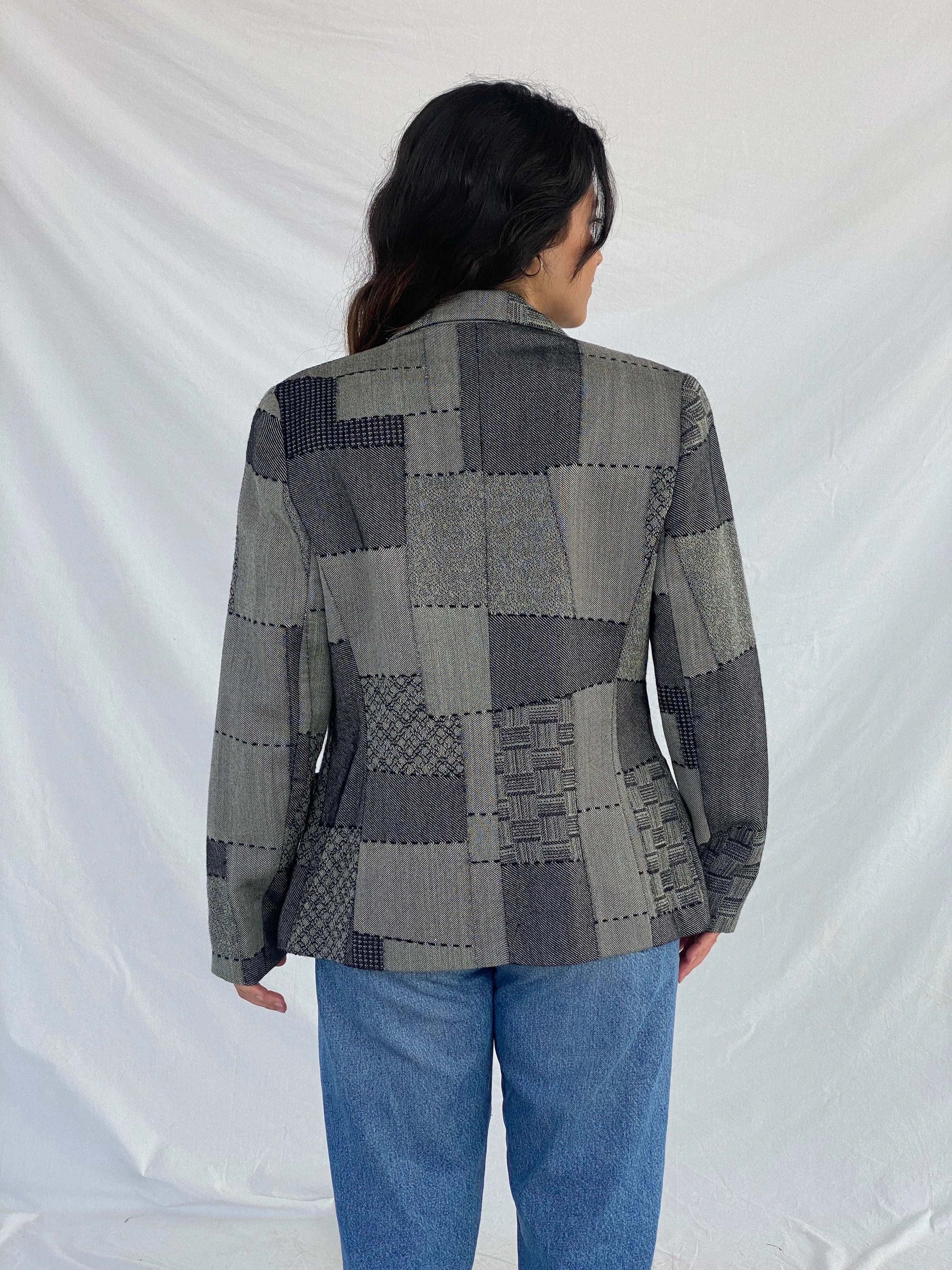 Vintage Caroline Biss Wool Blazer - Size L - Balagan Vintage Blazer 00s, blazer, Lana, winter