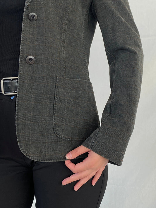 Vintage Country & Outdoors from Marlboro Classics Plaid Women’s Blazer - L - Balagan Vintage Blazer Ayah, blazer, Coats&Jackets, full sleeve blazer, vintage blazer, Women's Blazers