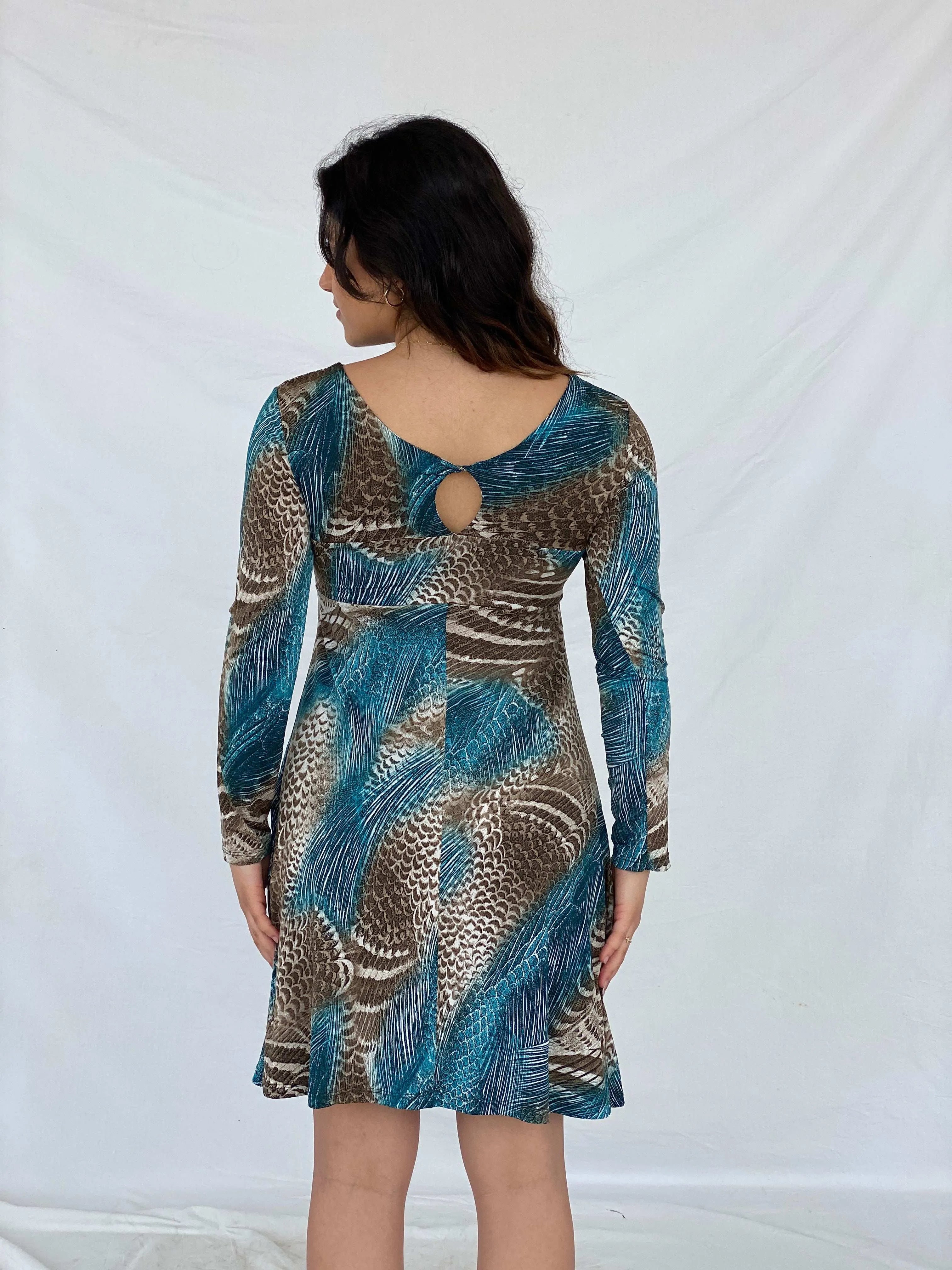 Vintage Désir Roma MIDI Dress - Size M/L - Balagan Vintage Midi Dress 00s, 90s, Lana, midi dress