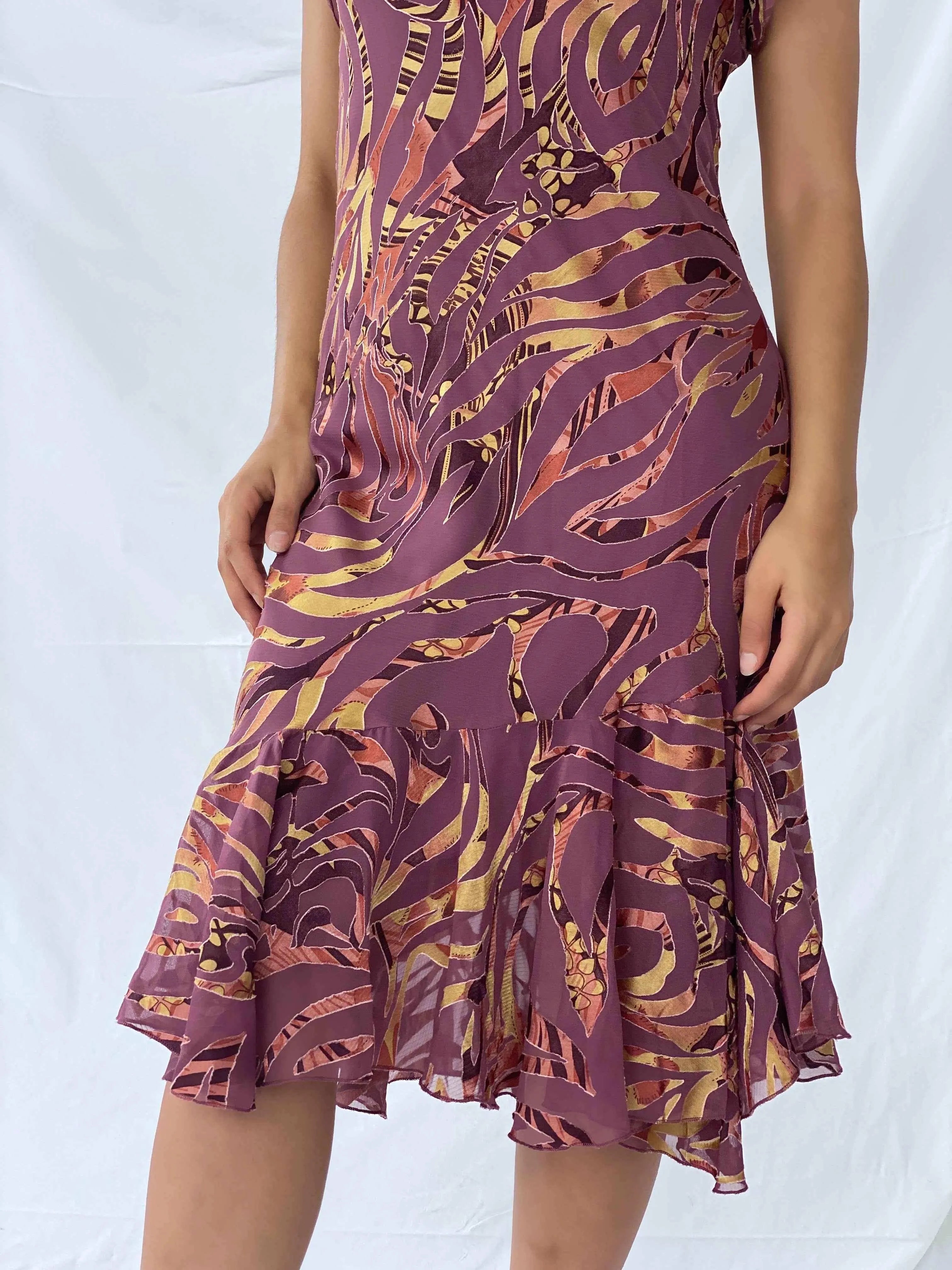 Vintage Eva Blue Dress - Balagan Vintage Midi Dress 00s, 90s, Deals, dress, midi dress, Taima, Wedding Guest