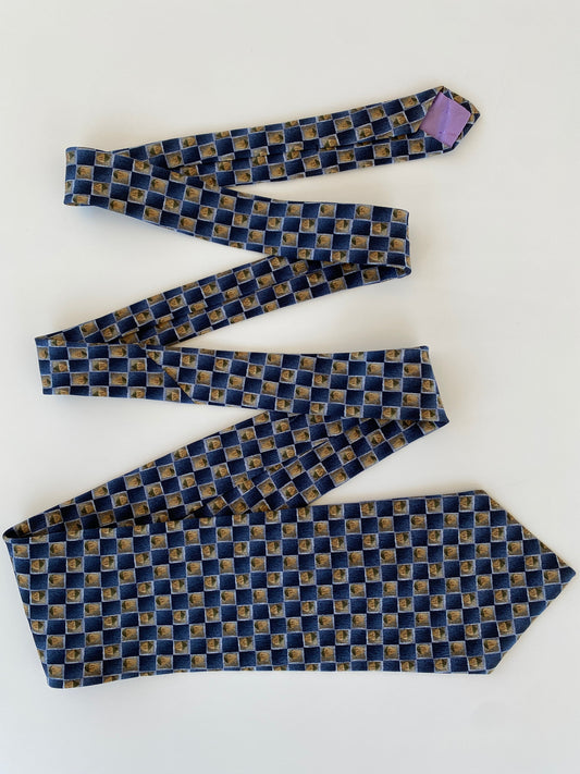 Vintage Jimmy V Darryl Strawberry Collection Three Silk Men’s Neck Tie - Balagan Vintage Ties formal, graphic ties, men, printed ties, tie, vintage, vintage ties