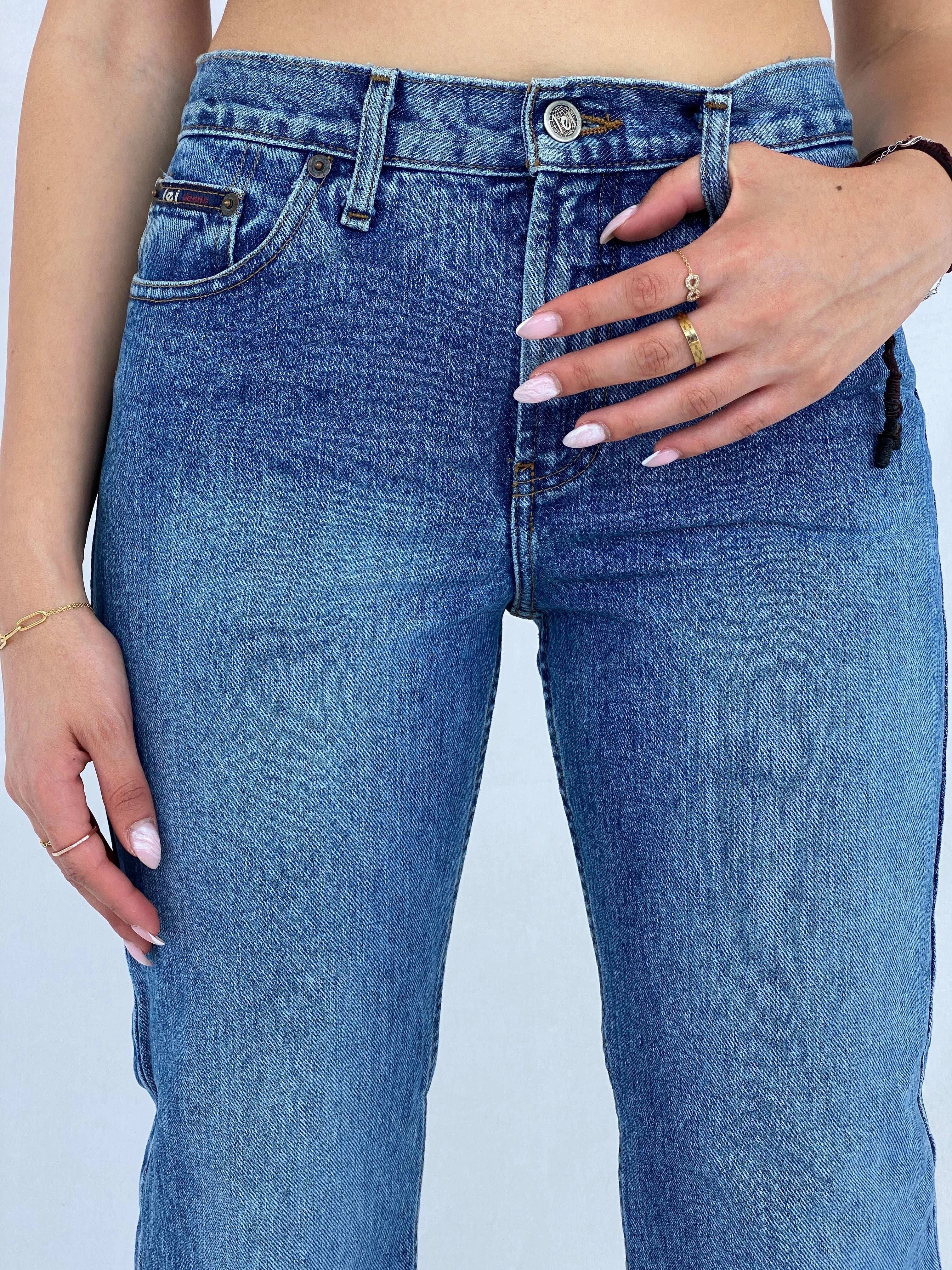 Vintage l.e.i Life.Energy.Intelligence Straight Cut Jeans - Size 38EUR - Balagan Vintage Jeans high waisted jeans, jeans, Juana, levis jeans