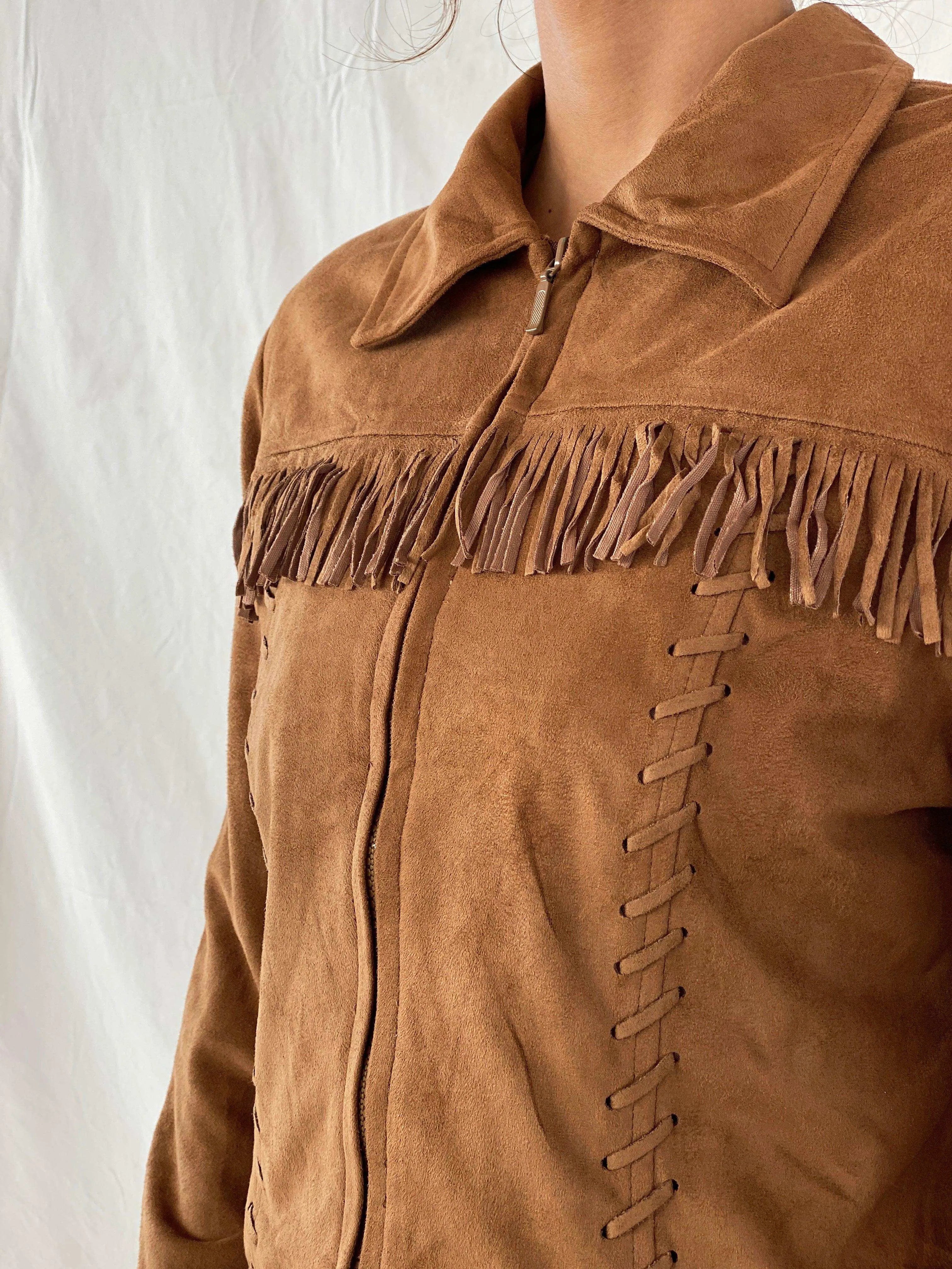 Vintage Miss Eighteen Cowboy Style Zip Up Top - Balagan Vintage Full Sleeve Top 00s, cowboy, full sleeve top, Tojan