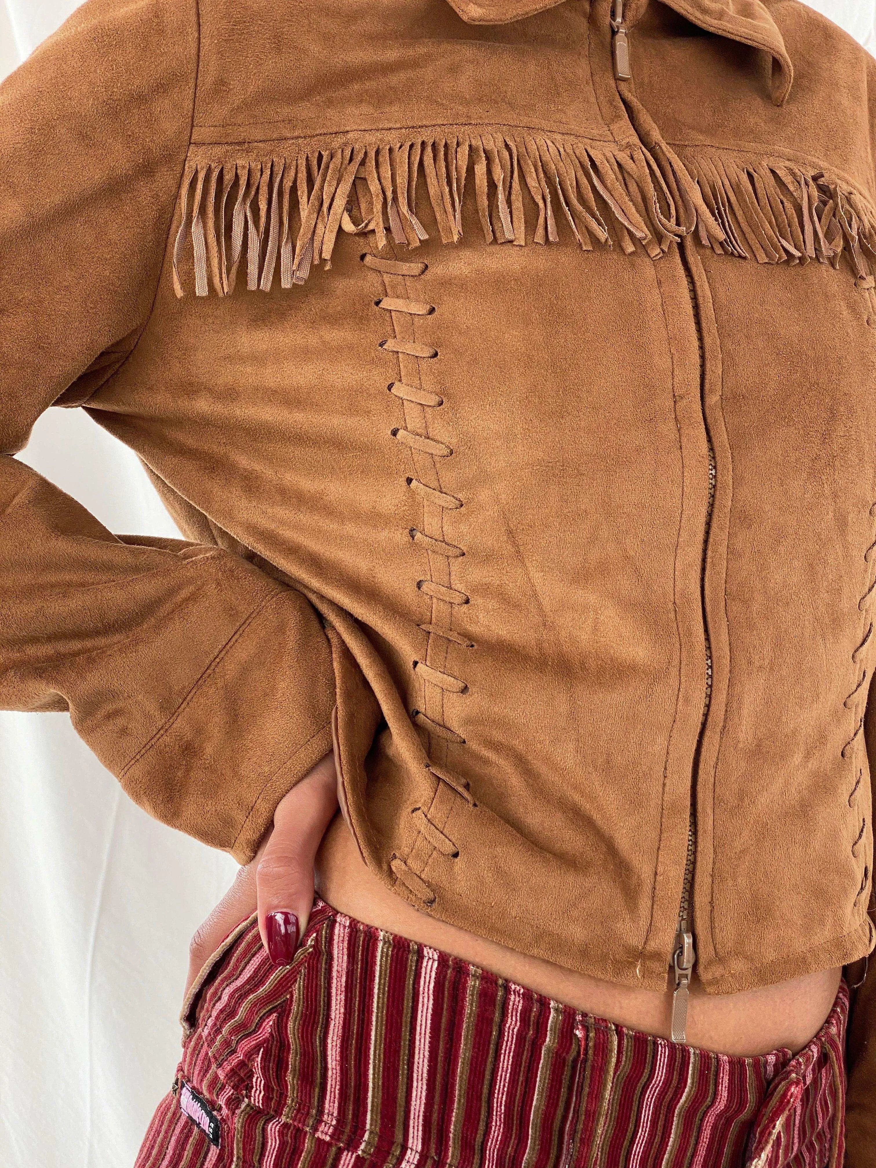 Vintage Miss Eighteen Cowboy Style Zip Up Top - Balagan Vintage Full Sleeve Top 00s, cowboy, full sleeve top, Tojan
